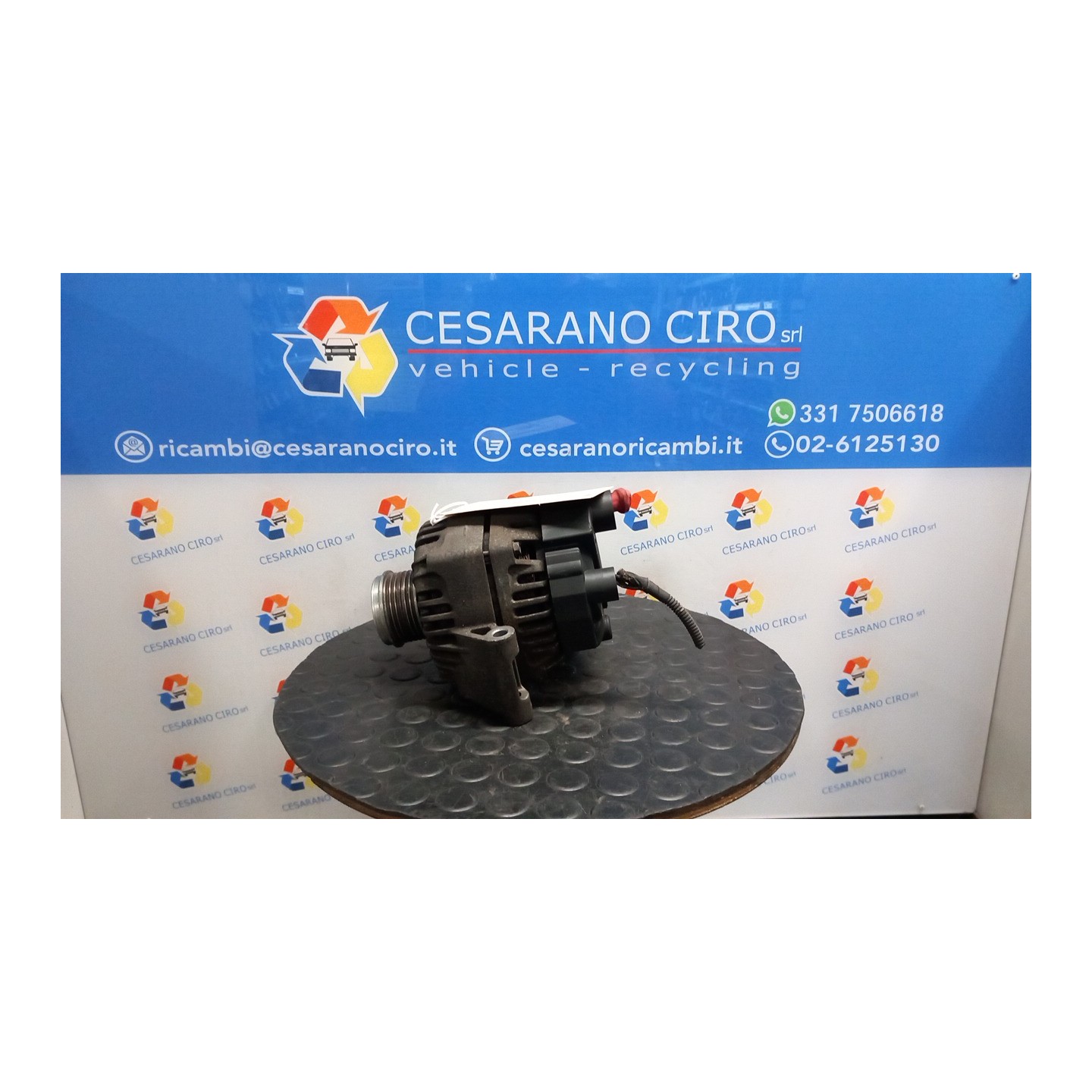 ALTERNATORE 90AMP 075 FORD KA (CCU) (10/08-) 169A1000 1571297