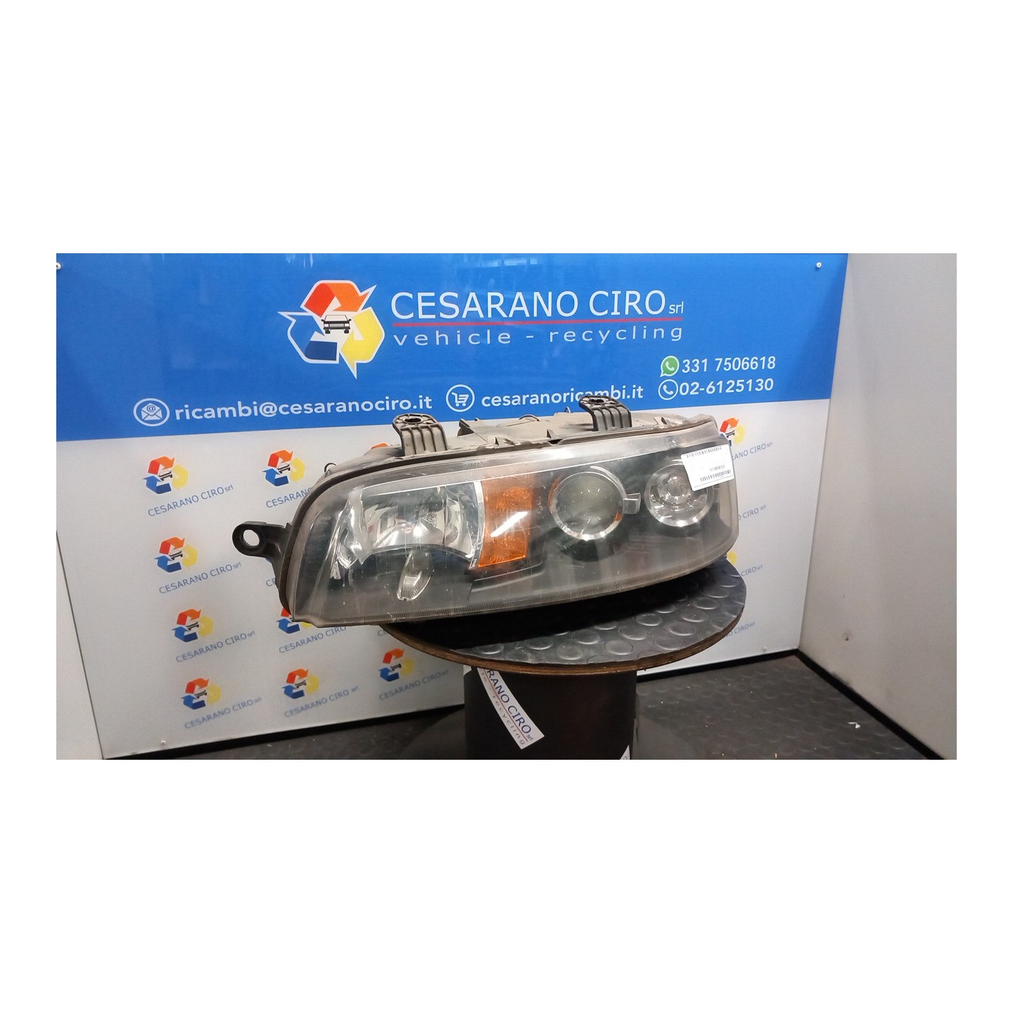 PROIETTORE SX. 015 FIAT PUNTO (1N/1P) (07/99-12/05) 188A4000 51712396