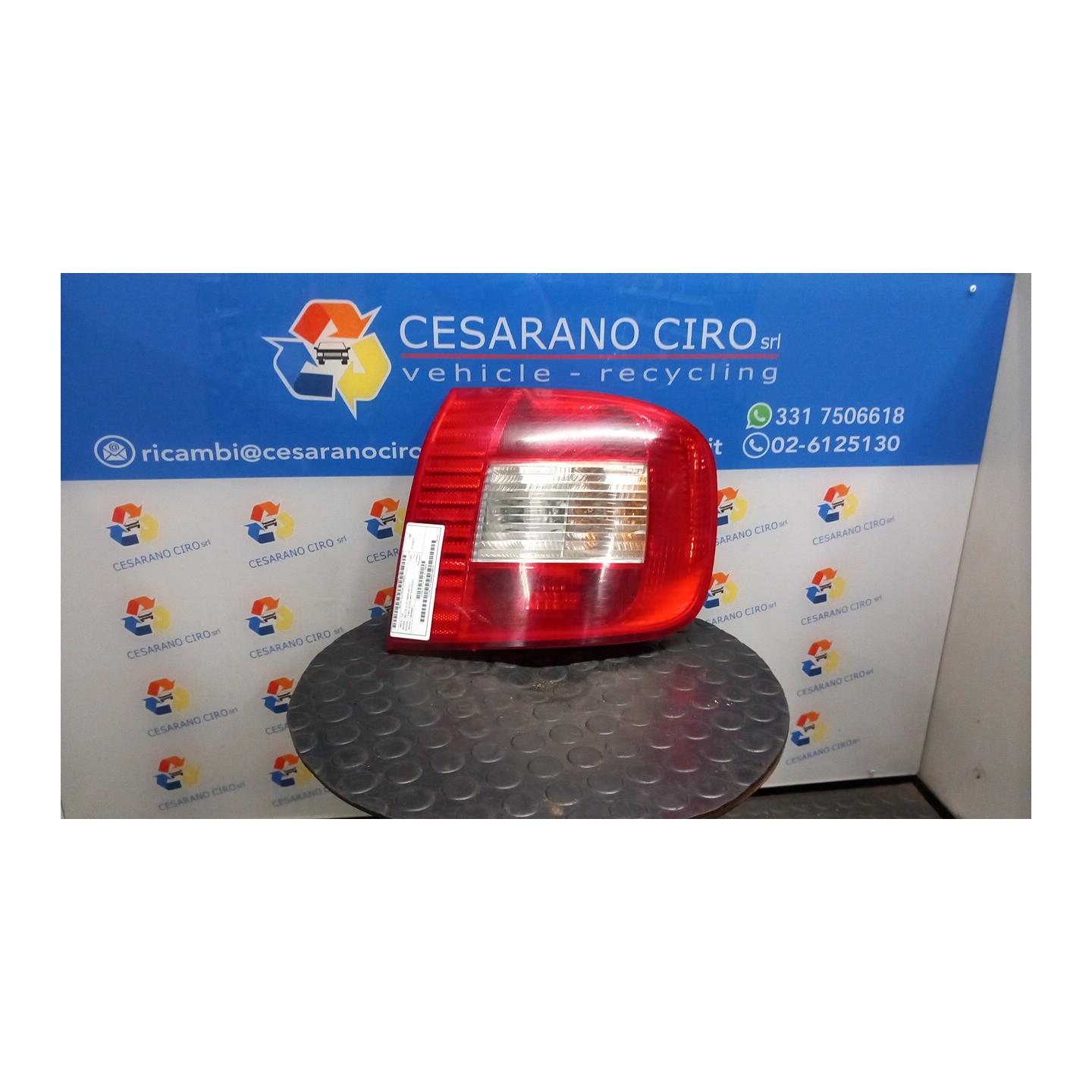 FANALE POST. DX. 032 FIAT MULTIPLA (1F) (05/04-04/12) 186A9000 51720552