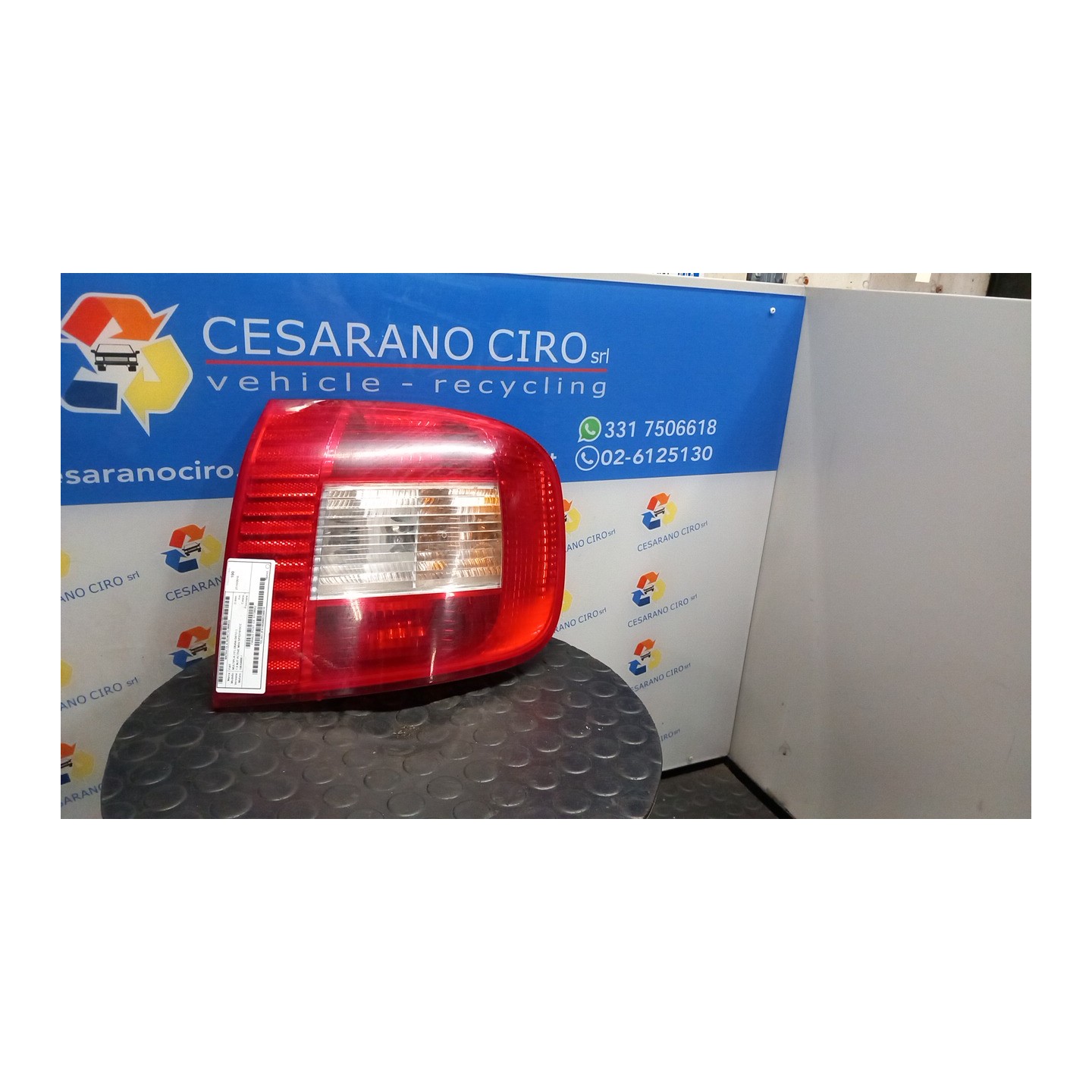 FANALE POST. DX. 032 FIAT MULTIPLA (1F) (05/04-04/12) 186A9000 51720552