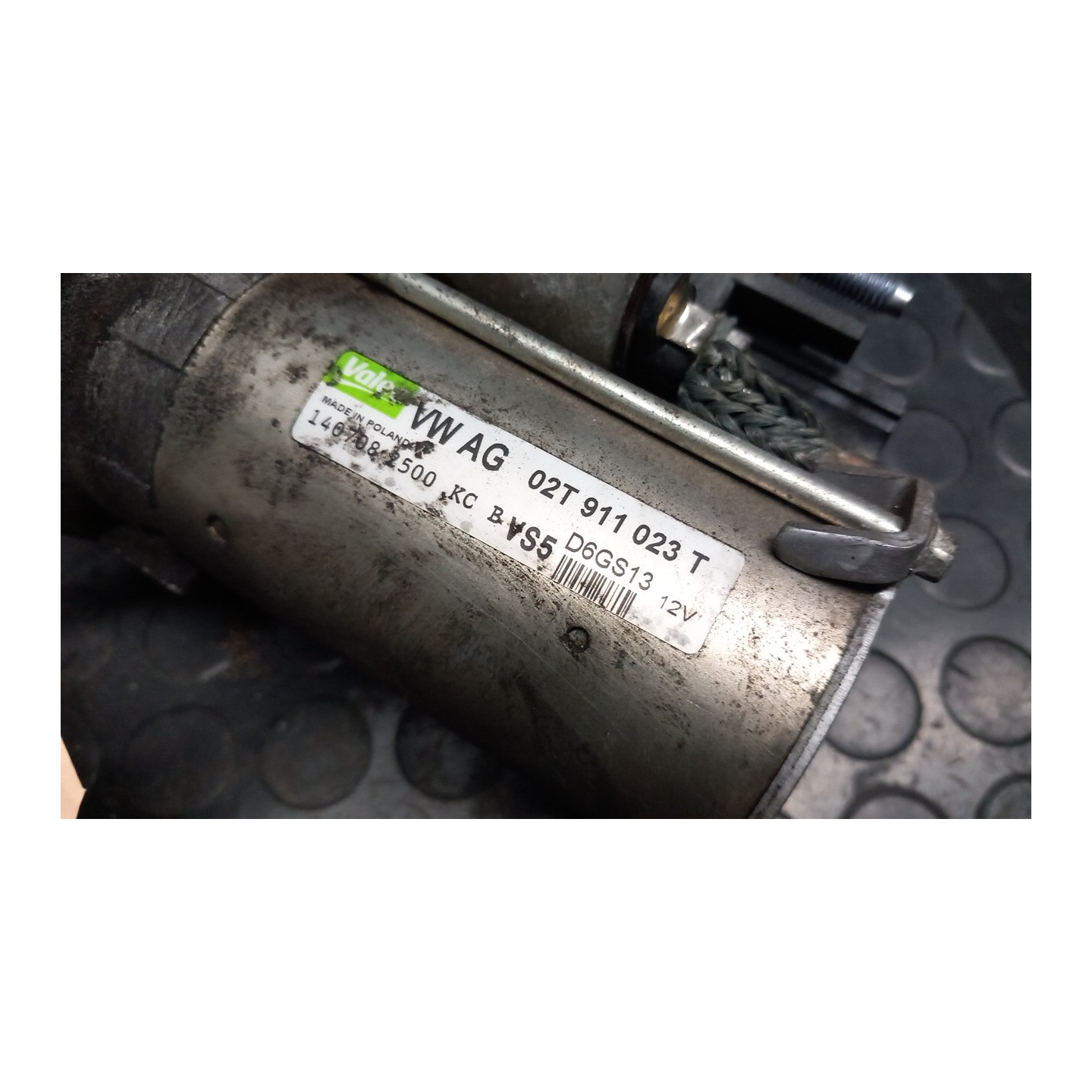 MOTORINO AVVIAMENTO 1,0KW BOSCH 040 VOLKSWAGEN GOLF PLUS (5M) (01/05-04/09) BSE 02T911023M