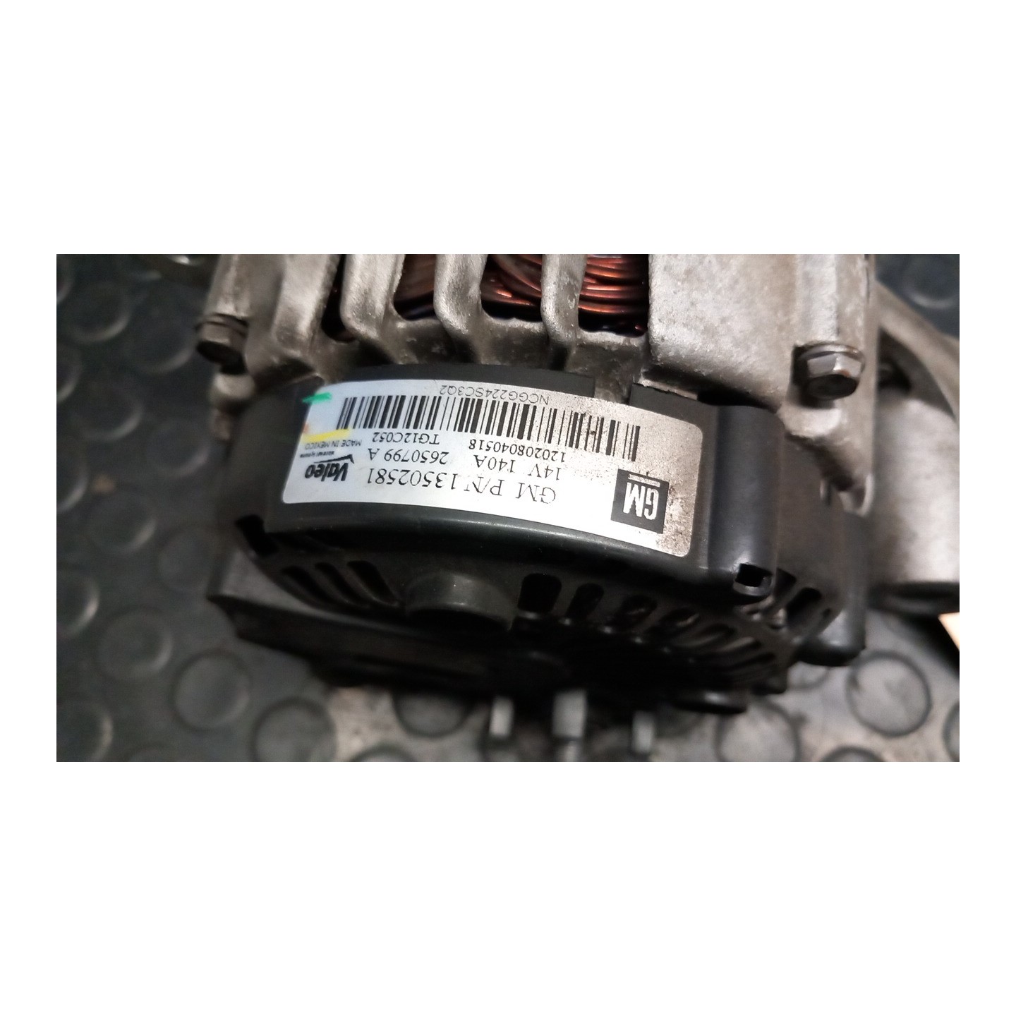 ALTERNATORE 140AMP ROTAZ. 049 OPEL INSIGNIA (G09) (12/08-10/13) A20DT 95515963
