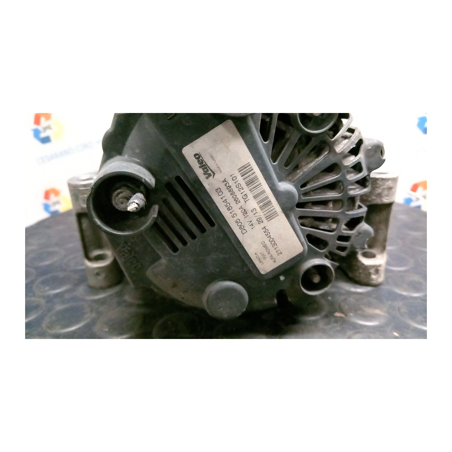 ALTERNATORE 120AMP 057 FORD KA (CCU) (10/08-03/17) 169A5000 1868445