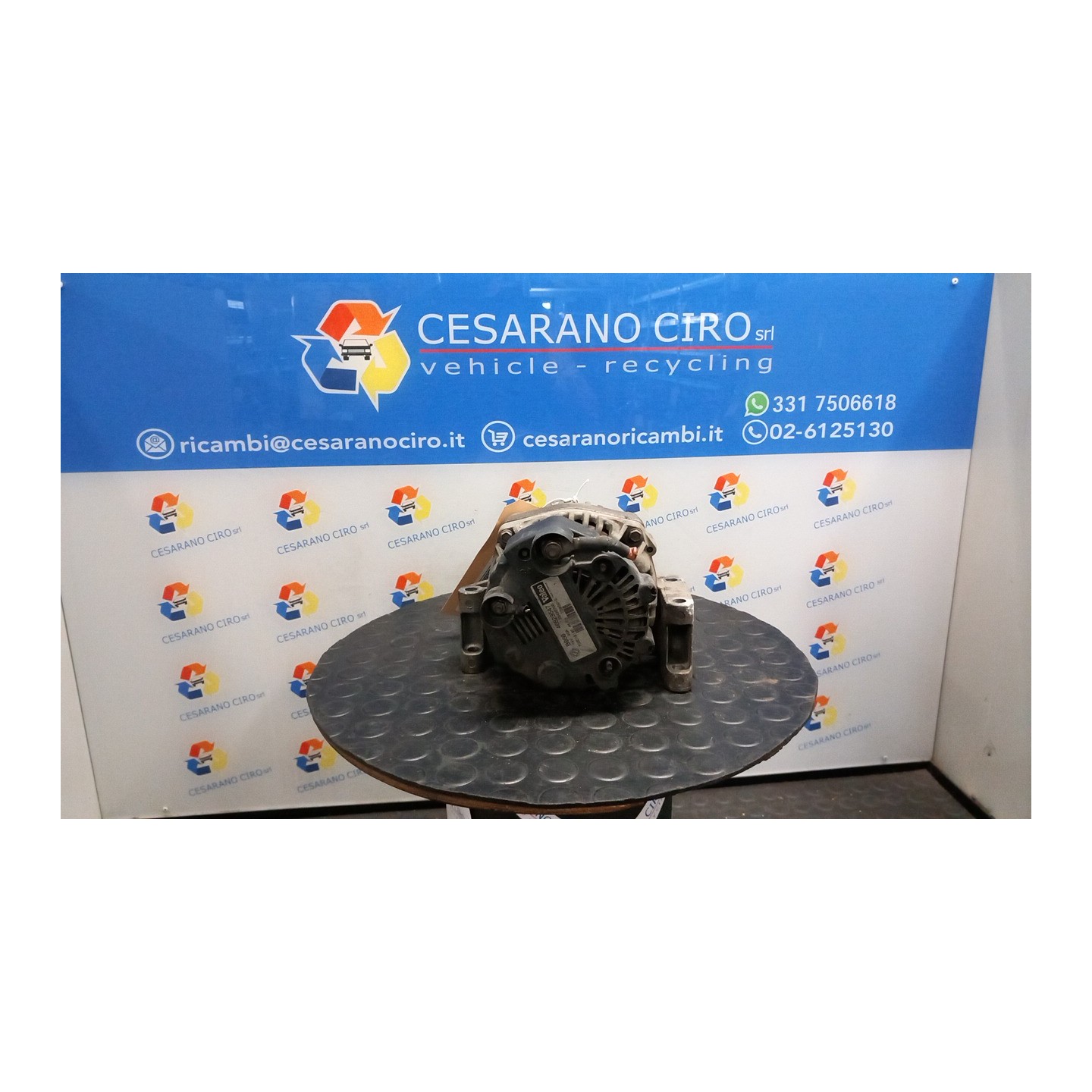ALTERNATORE 75 A 010 LANCIA YPSILON (TE) (09/06-12/08) 199A3000 51784847