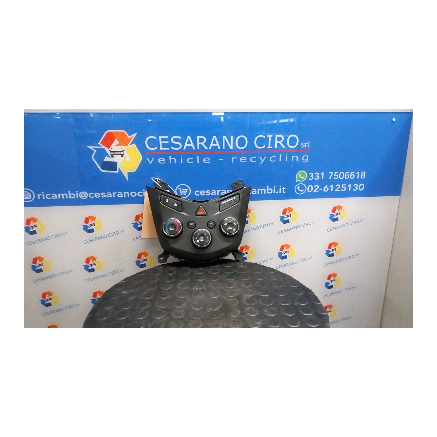 BLOCCO COMANDO CLIMATIZZAZIONE 003 CHEVROLET (DAEWOO) AVEO (T300) (05/11-) A12XER 95465996