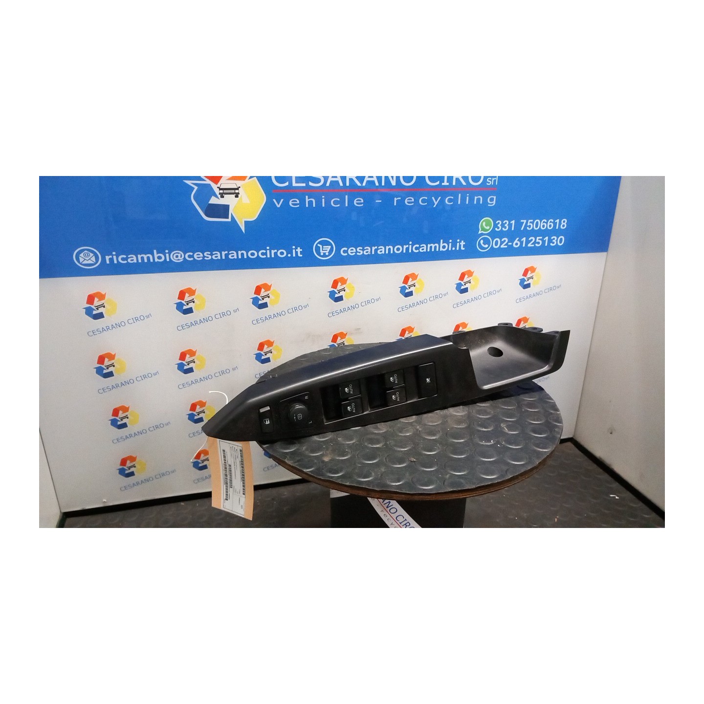BLOCCO COMANDI ALZACRISTALLI E RETROVISORI EST. 019 OPEL ANTARA (L07) (01/11-) Z22D1 20968462