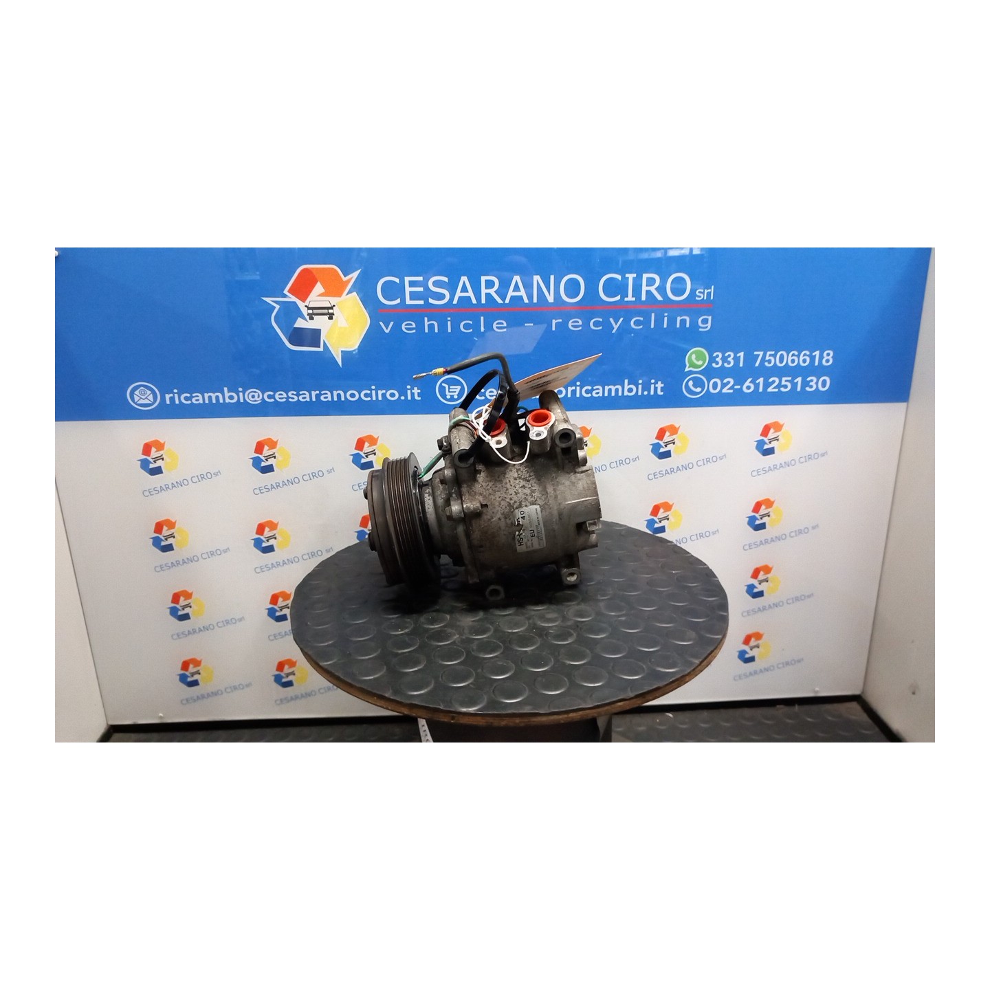 COMPRESSORE A/C 01-04- 051 HONDA JAZZ 1A SERIE (11/02-10/08) L13A1 38810PWAJ02