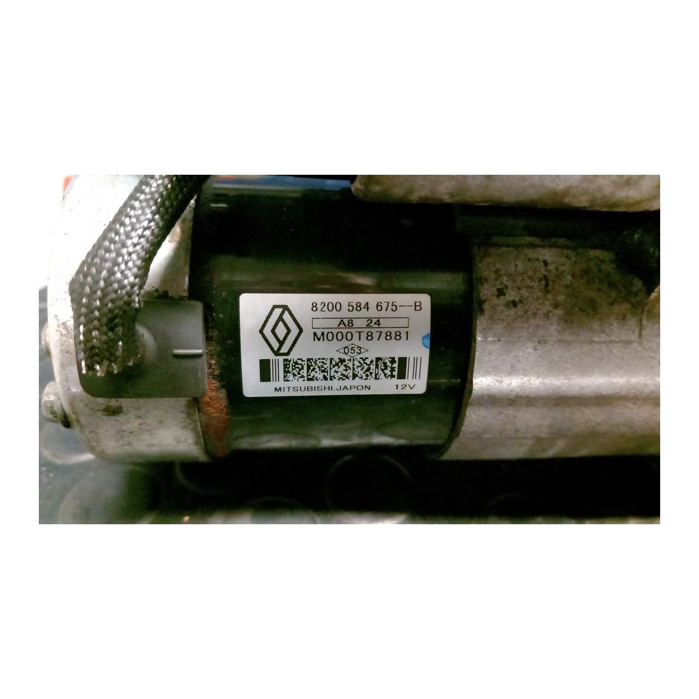 MOTORINO AVVIAMENTO 080 RENAULT MEGANE 2A SERIE (02/06-08/09) K9KP7 7711135521