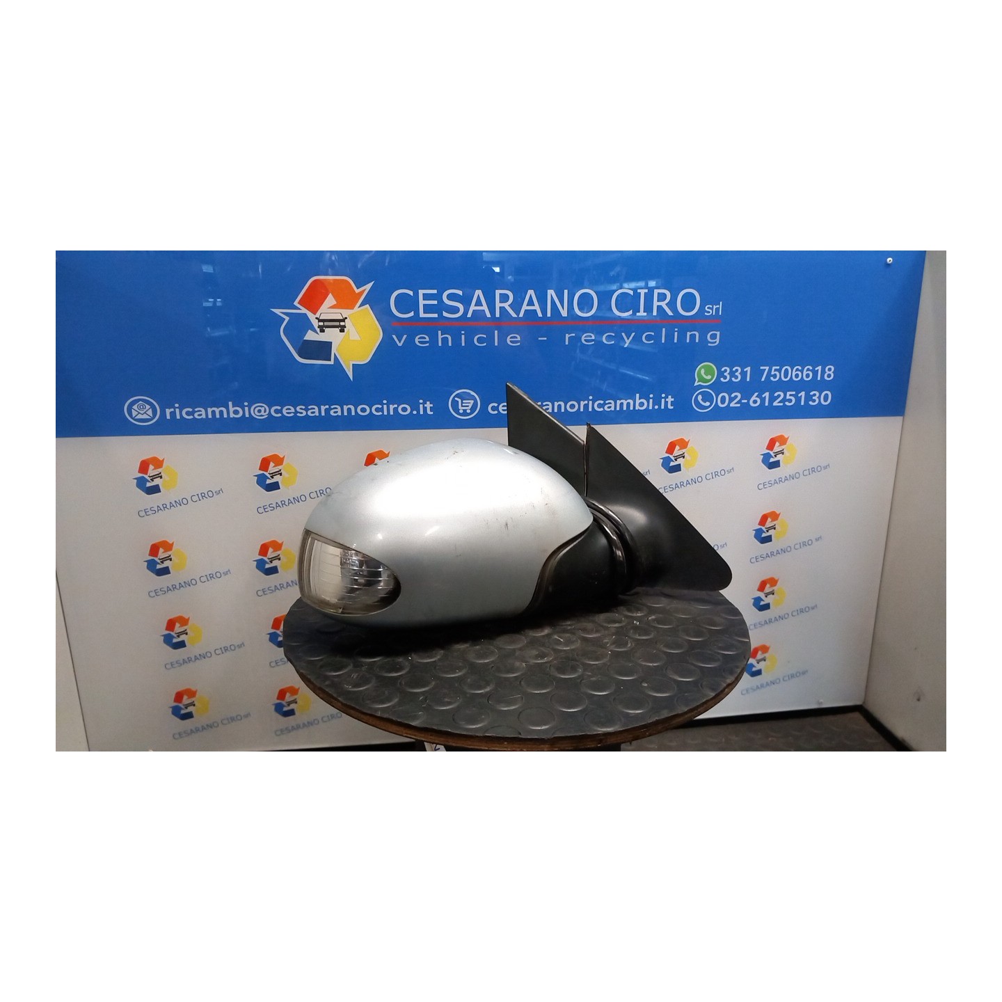 RETROVISORE EST. REGOLAZ. ELETTR. RIPIEGHEVOLE DX. 034 VOLKSWAGEN NEW BEETLE (1C) (02/99-) ALH 1C1857508ACGRU
