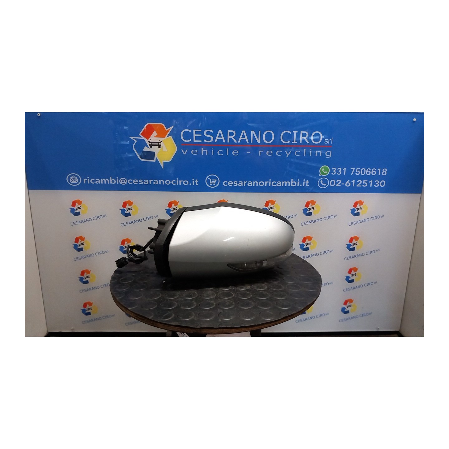 RETROVISORE EST. REGOLAZ. ELETTR. SX 004 MERCEDES-BENZ CLASSE A (W/C169) (07/04-04/13 266920 NB2413013036008SX
