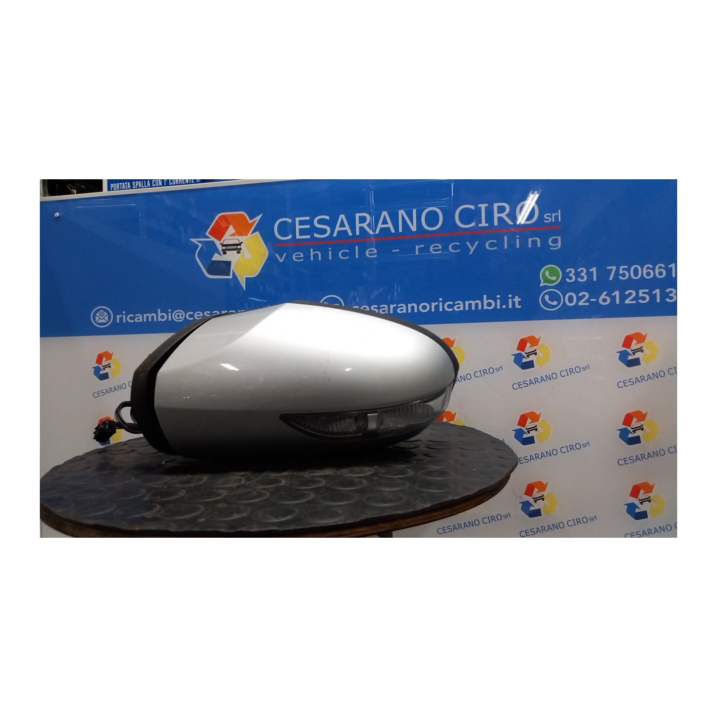RETROVISORE EST. REGOLAZ. ELETTR. SX 004 MERCEDES-BENZ CLASSE A (W/C169) (07/04-04/13 266920 NB2413013036008SX