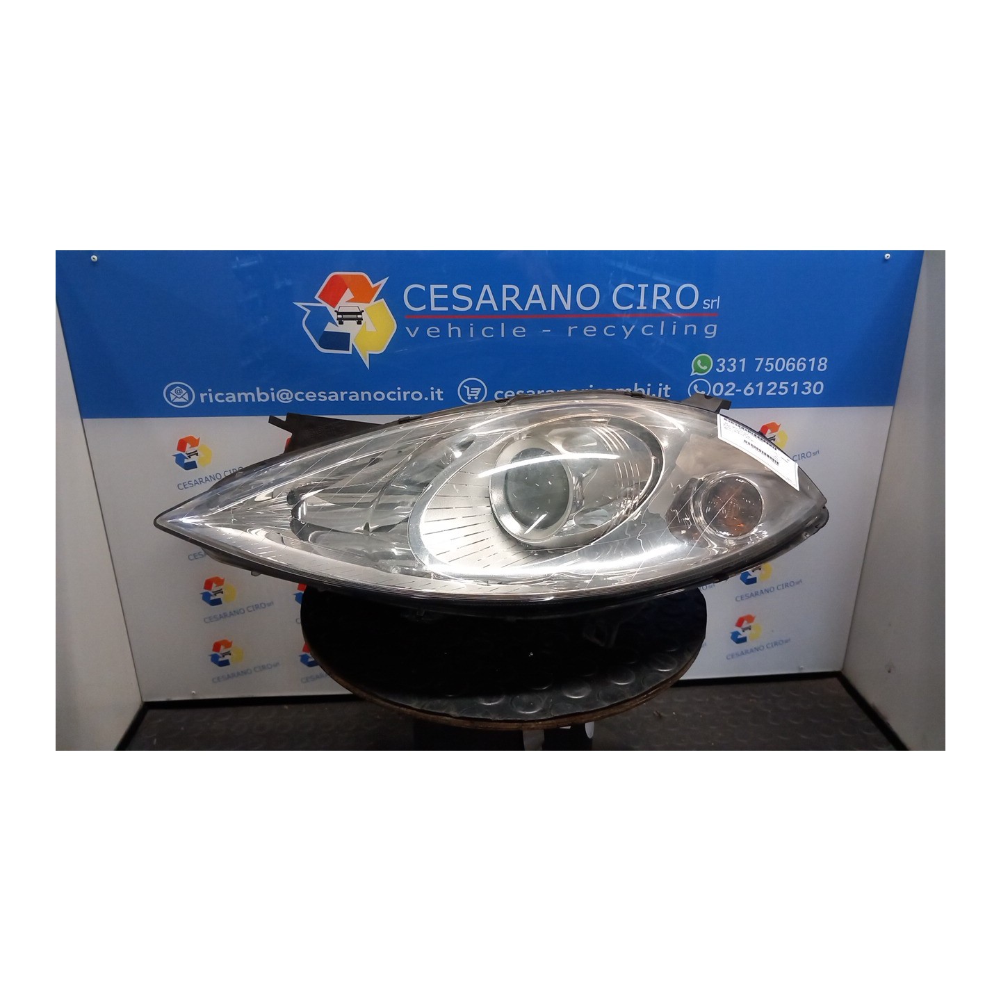 PROIETTORE AVANTGARDE SX. 009 MERCEDES-BENZ CLASSE A (W/C169) (07/04-04/13  A1698200561
