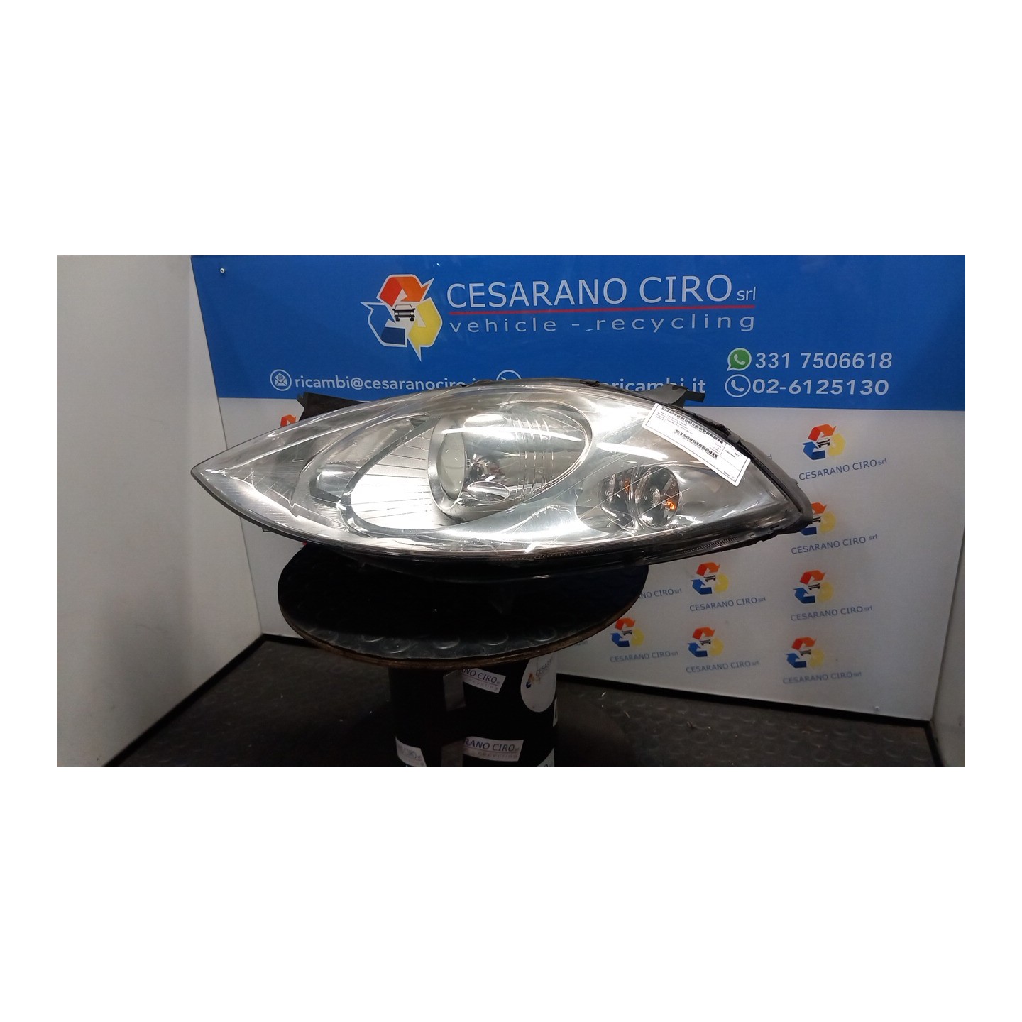 PROIETTORE AVANTGARDE SX. 009 MERCEDES-BENZ CLASSE A (W/C169) (07/04-04/13  A1698200561