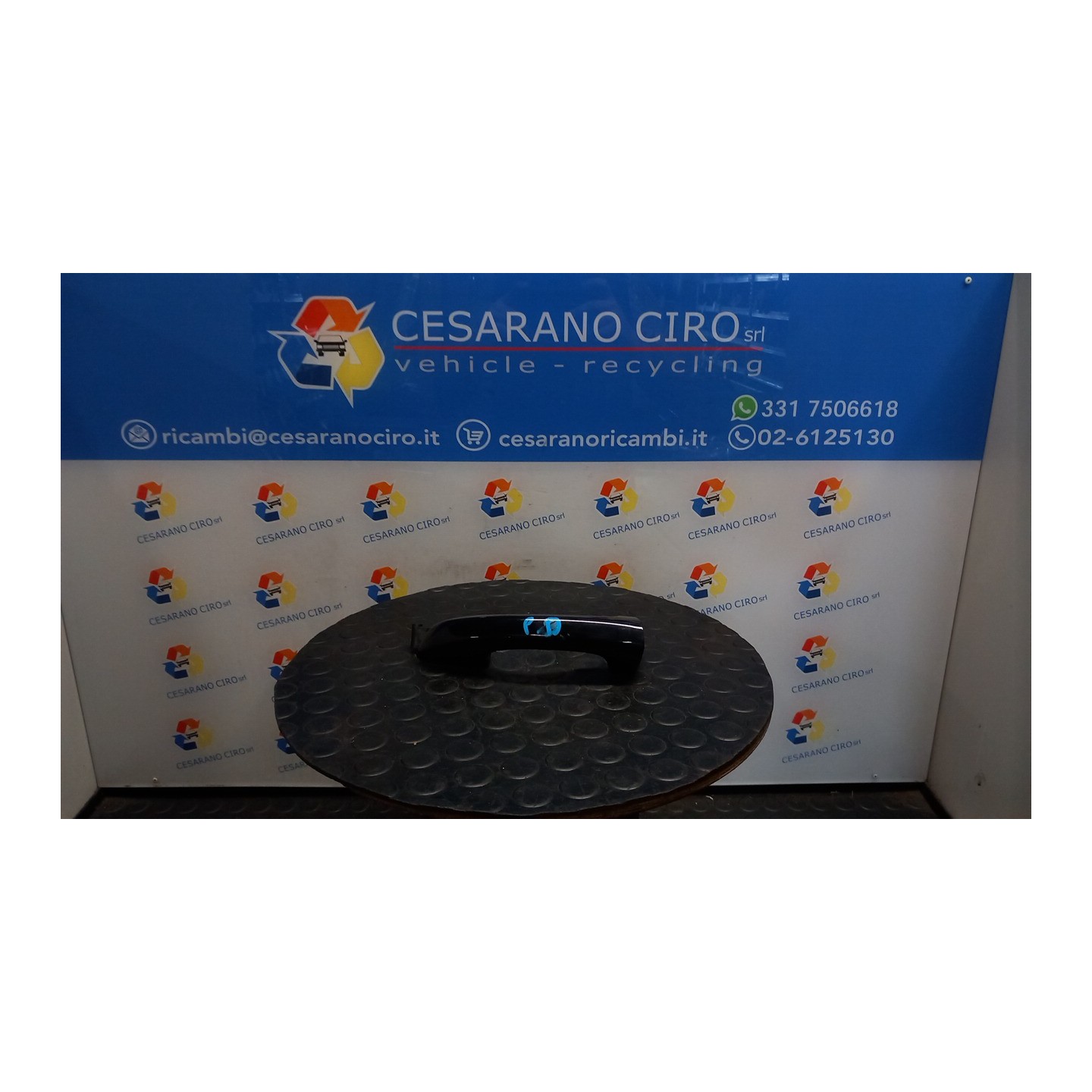 MANIGLIA PORTA POST. DX. 038 VOLKSWAGEN GOLF (5K/AJ) (09/08-) CAV 5K0837206D3FZ