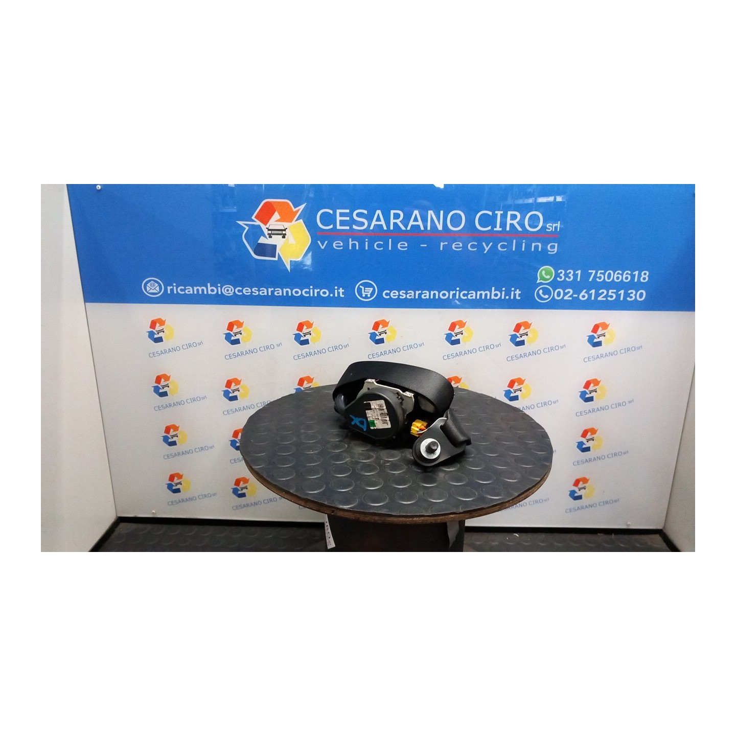 CINTURA DI SICUREZZA ANT. DX. 044 MERCEDES-BENZ CLASSE B (T245) (03/05-03/13) 266940 A1698606885