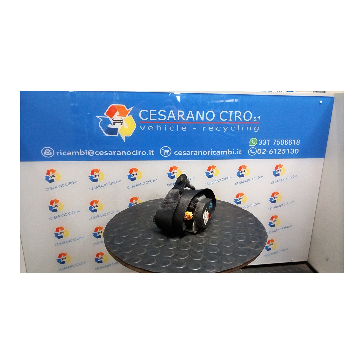 CINTURA DI SICUREZZA ANT. SX. 045 MERCEDES-BENZ CLASSE B (T245) (03/05-03/13) 266940 A1698606785