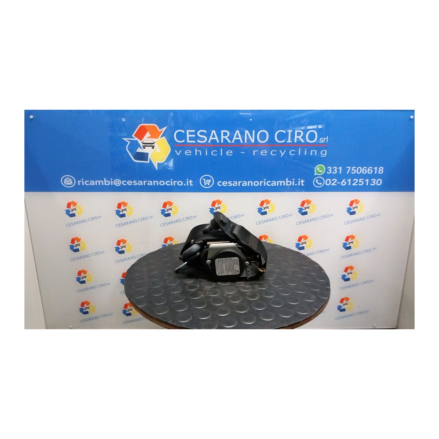 CINTURA DI SICUREZZA ANT. SX. 045 MERCEDES-BENZ CLASSE B (T245) (03/05-03/13) 266940 A1698606785