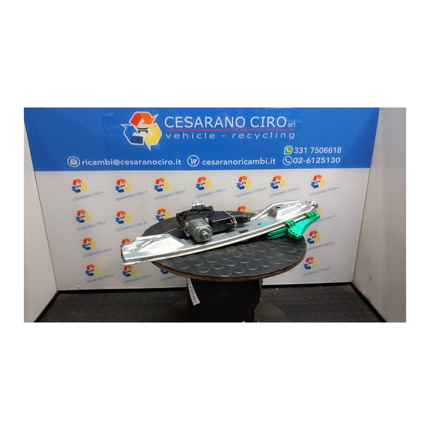 ALZACRISTALLO ELETTR. PORTA POST. C/MOTORINO SX. 054 OPEL ASTRA (P10) (10/09-) A14XER 13313573