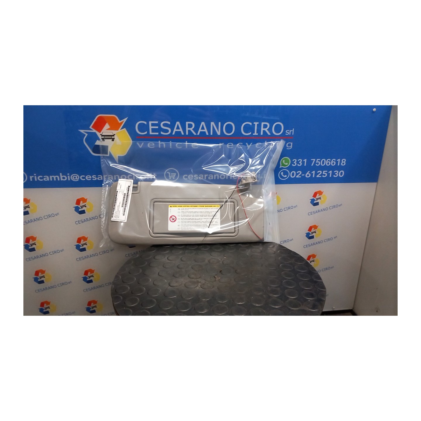 ALETTA PARASOLE PARABREZZA C/SPECCHIETTO DX. 062 OPEL ASTRA (P10) (10/09-) A14XER 22800038