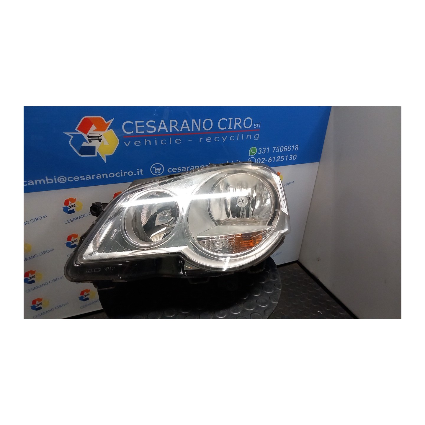 PROIETTORE VALEO SX. 072 VOLKSWAGEN POLO (9N) (04/05-) BNM 6Q1941007AT