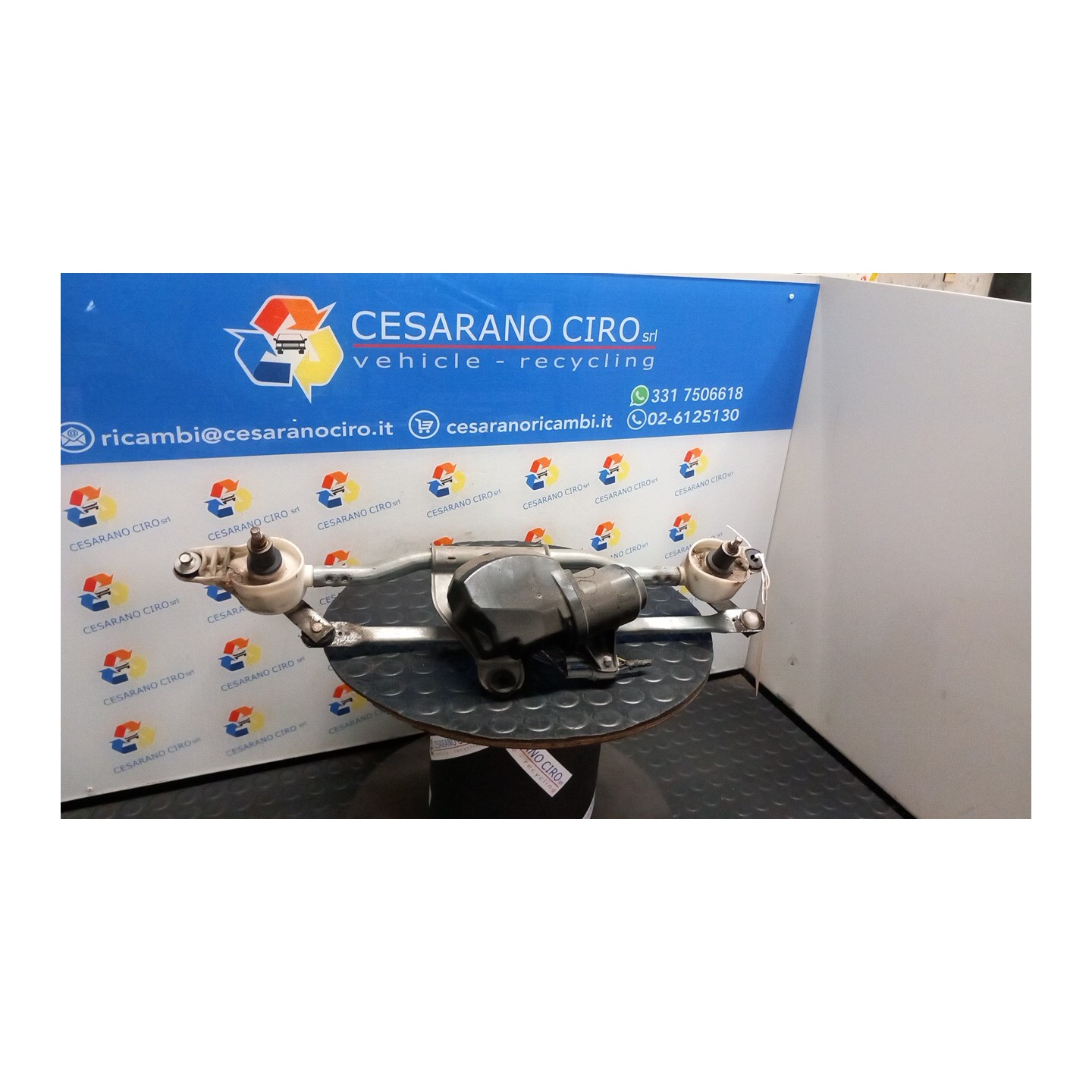 MECCANISMO TERGIPARABREZZA CON MOTORINO 082 OPEL AGILA (H08) (01/08-) K10B 95517286