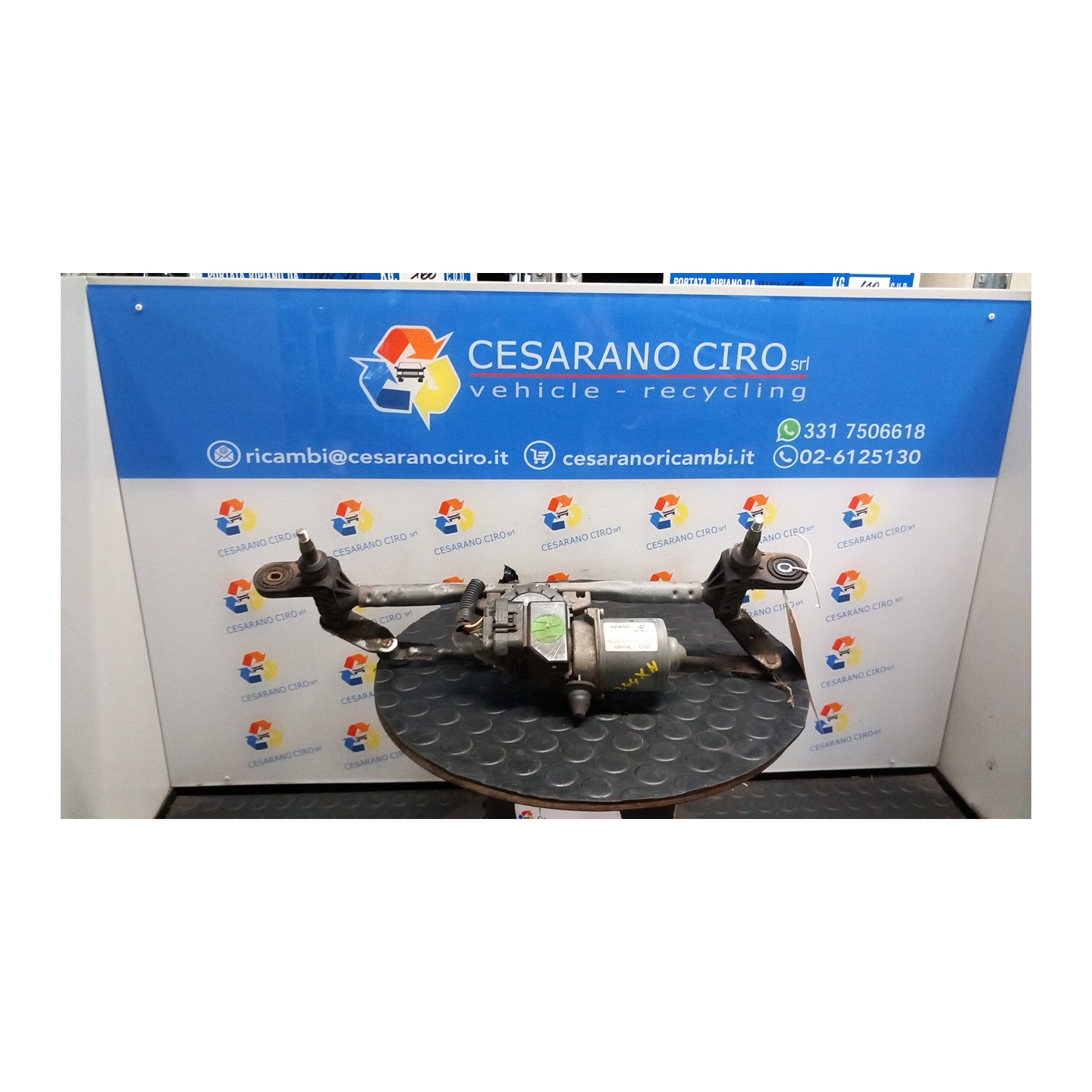 MECCANISMO TERGIPARABREZZA CON MOTORINO 109 FORD KA (CCU) (10/08-03/17) 169A1000 1747197