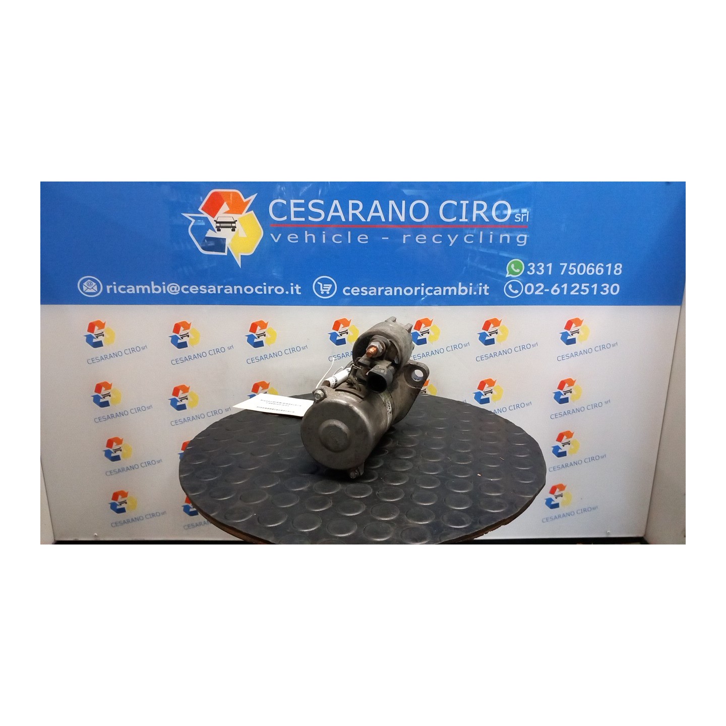 MOTORINO AVVIAMENTO 1.0KW 128 VOLKSWAGEN POLO (9N) (04/05-) BWB 02T911023R