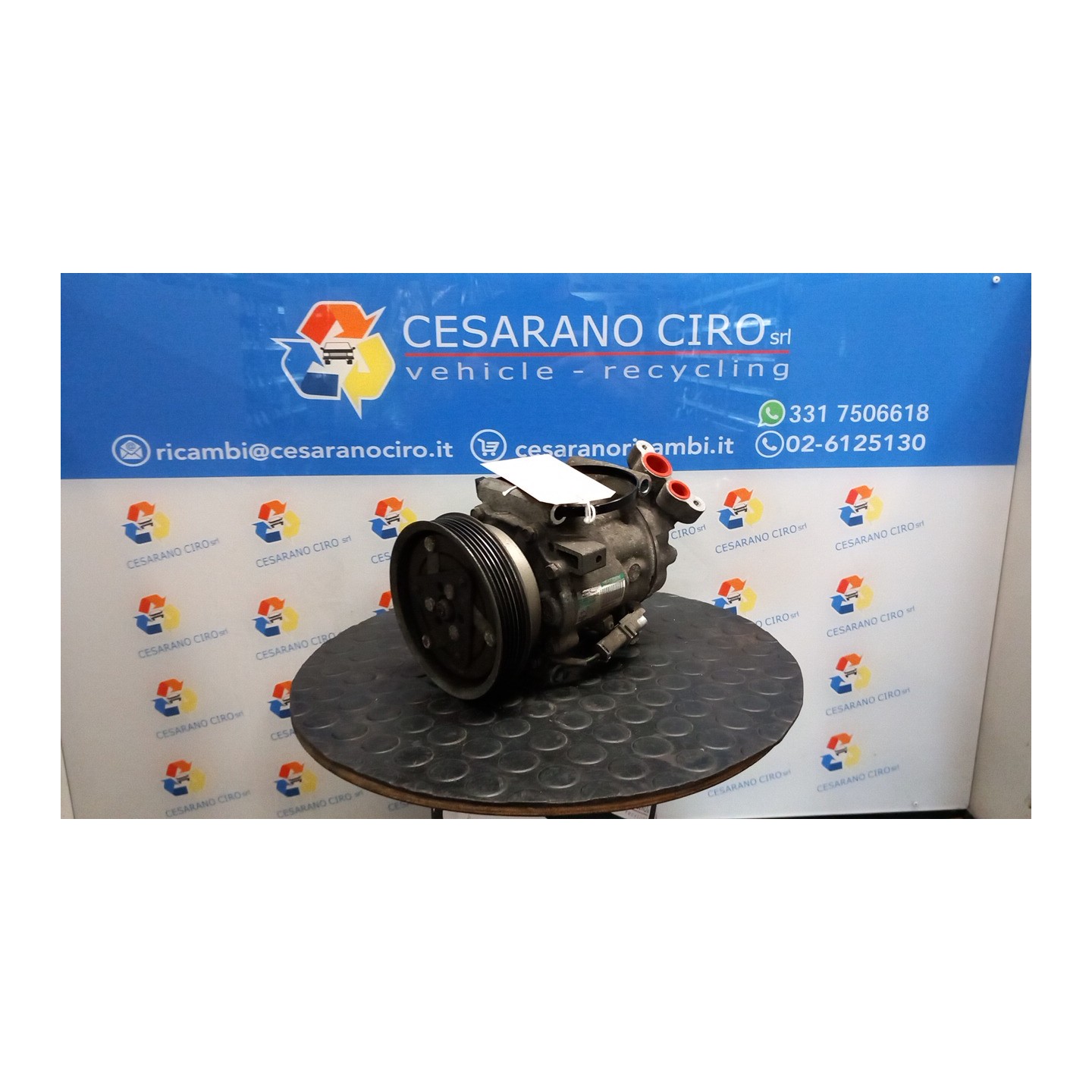 COMPRESSORE A/C 134 RENAULT CLIO 3A SERIE (07/05-05/09) K9KT7 8200651251