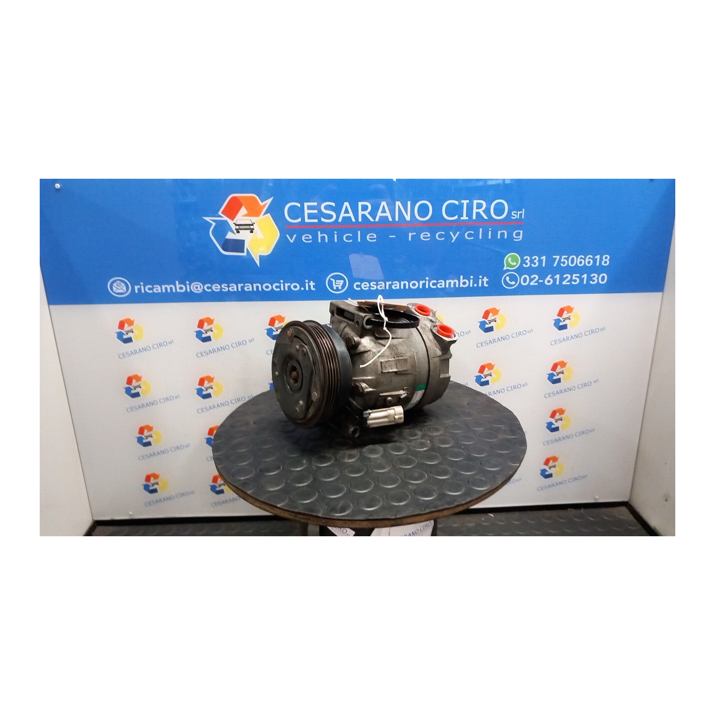 COMPRESSORE A/C 039 FIAT MULTIPLA (1F) (05/04-04/12) 182B6000 51810094