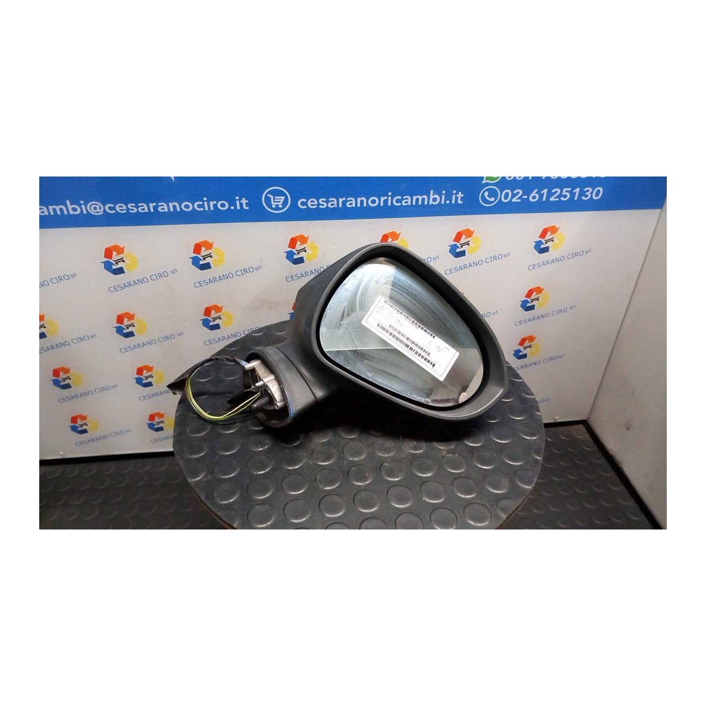RETROVISORE EST. REGOLAZ. ELETTR. C/REGOL.RISCALD.RIPIEG.ELETTR. DX. 057 SEAT IBIZA (6J) (05/08-03/13) CGP 6J0857508E9B9