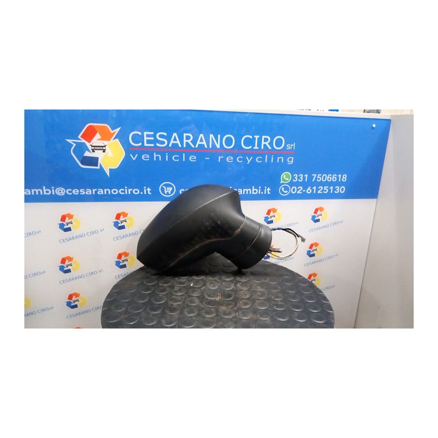 RETROVISORE EST. REGOLAZ. ELETTR. C/REGOL.RISCALD.RIPIEG.ELETTR. DX. 057 SEAT IBIZA (6J) (05/08-03/13) CGP 6J0857508E9B9