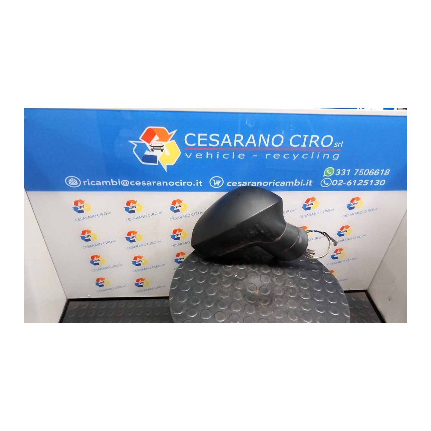 RETROVISORE EST. REGOLAZ. ELETTR. C/REGOL.RISCALD.RIPIEG.ELETTR. DX. 057 SEAT IBIZA (6J) (05/08-03/13) CGP 6J0857508E9B9