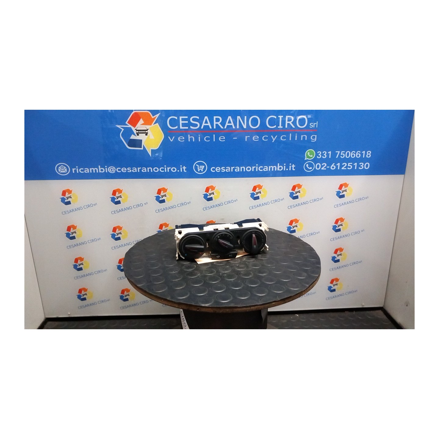BLOCCO COMANDO CLIMATIZZAZIONE 062 SEAT IBIZA (6J) (05/08-03/13) CGP 6J0819045NEE