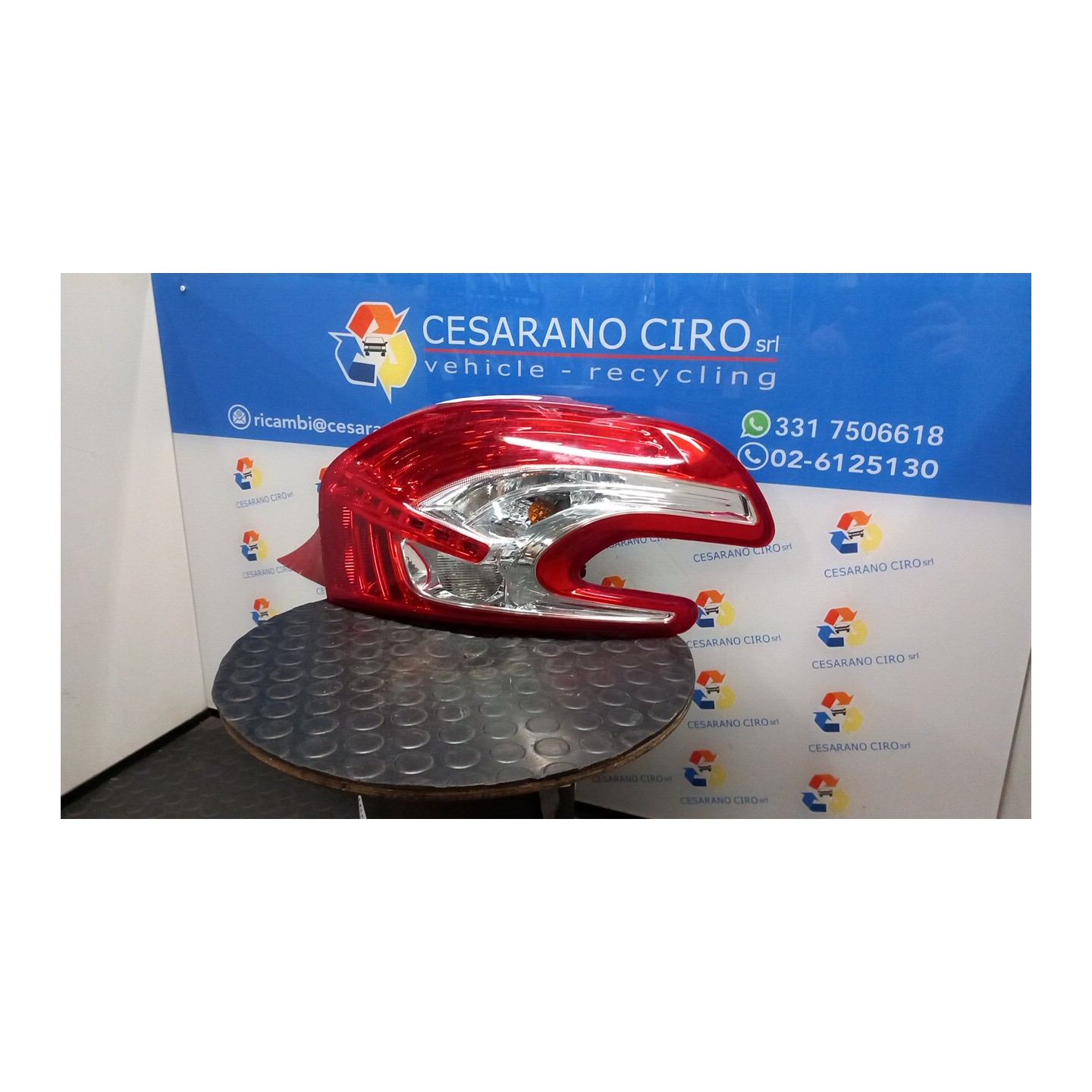 FANALE POST. DX. 086 PEUGEOT 208 (01/12-11/15) 9H05 9672628380
