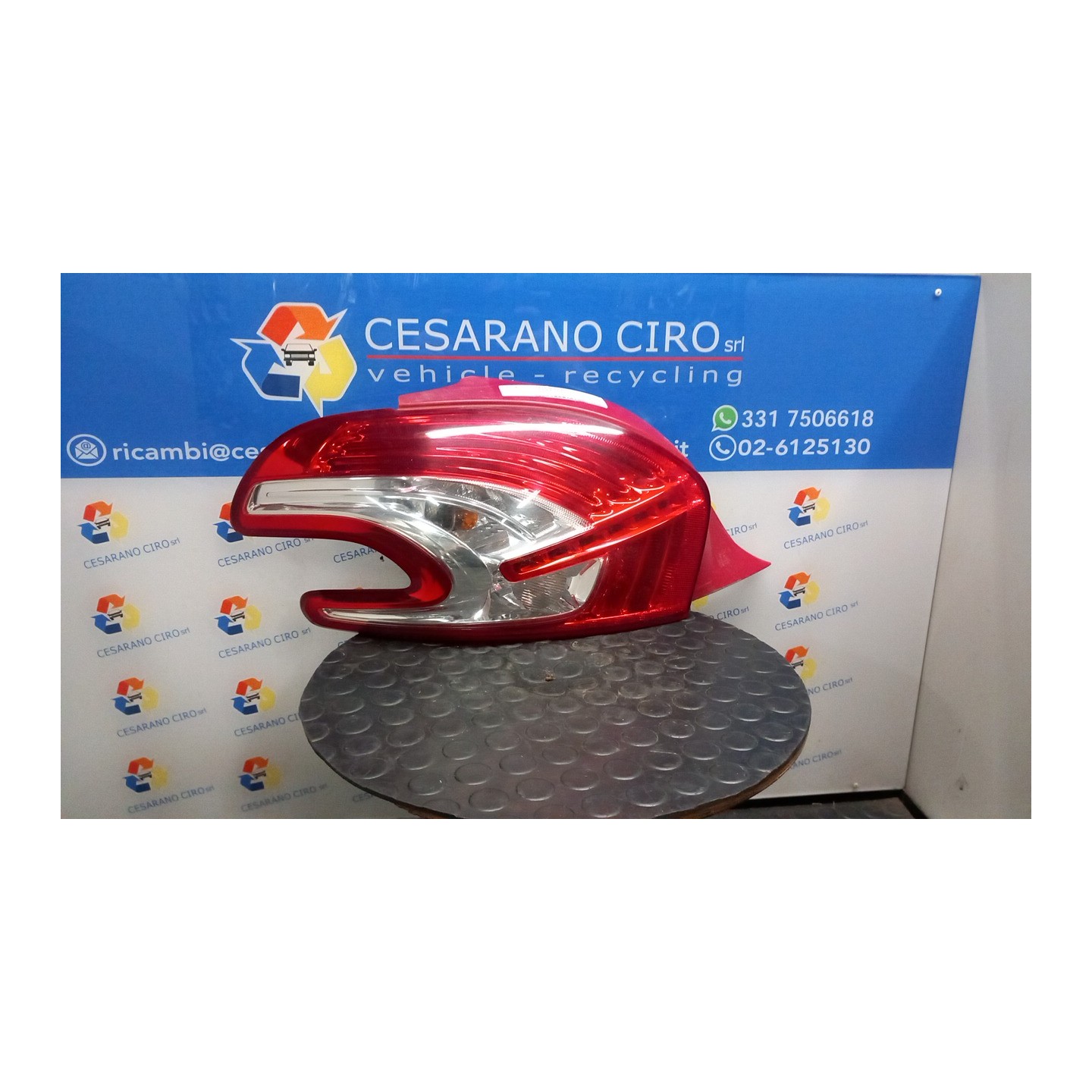 FANALE POST. SX. 087 PEUGEOT 208 (01/12-11/15) 9H05 9672628280