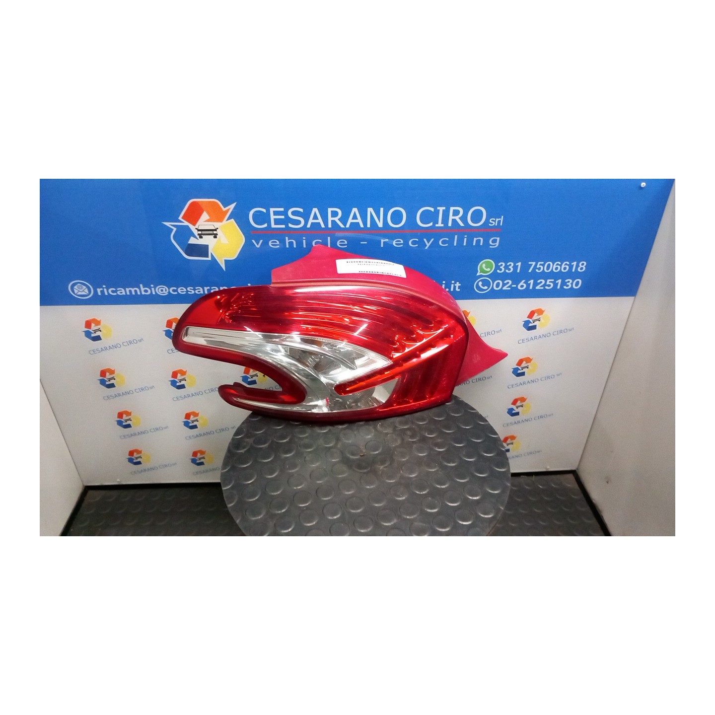 FANALE POST. SX. 087 PEUGEOT 208 (01/12-11/15) 9H05 9672628280