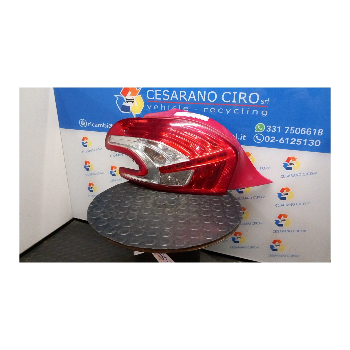 FANALE POST. SX. 087 PEUGEOT 208 (01/12-11/15) 9H05 9672628280