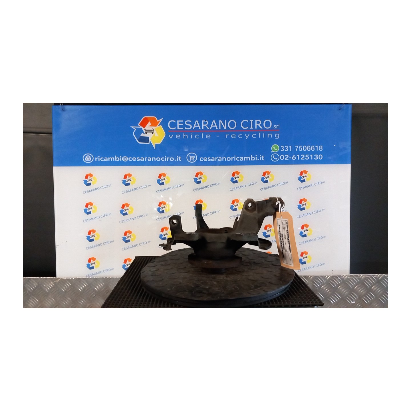 MONTANTE SOSP. ANT. SX. 013 FIAT PANDA VAN (33) (06/12-09/18) 312B2000 52018641