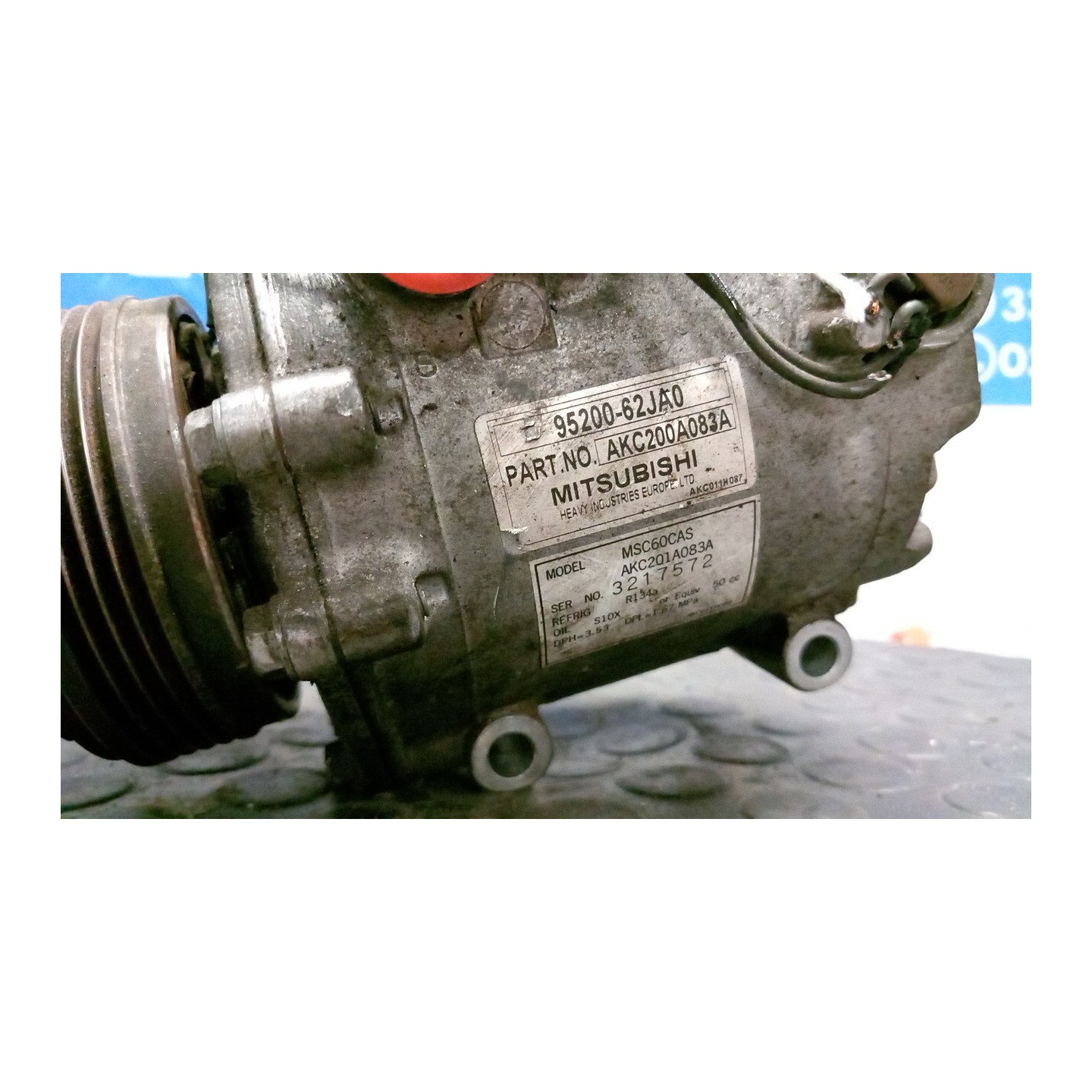 COMPRESSORE A/C 036 SUZUKI SWIFT (04/05-02/11) M13A 9520084EA0000