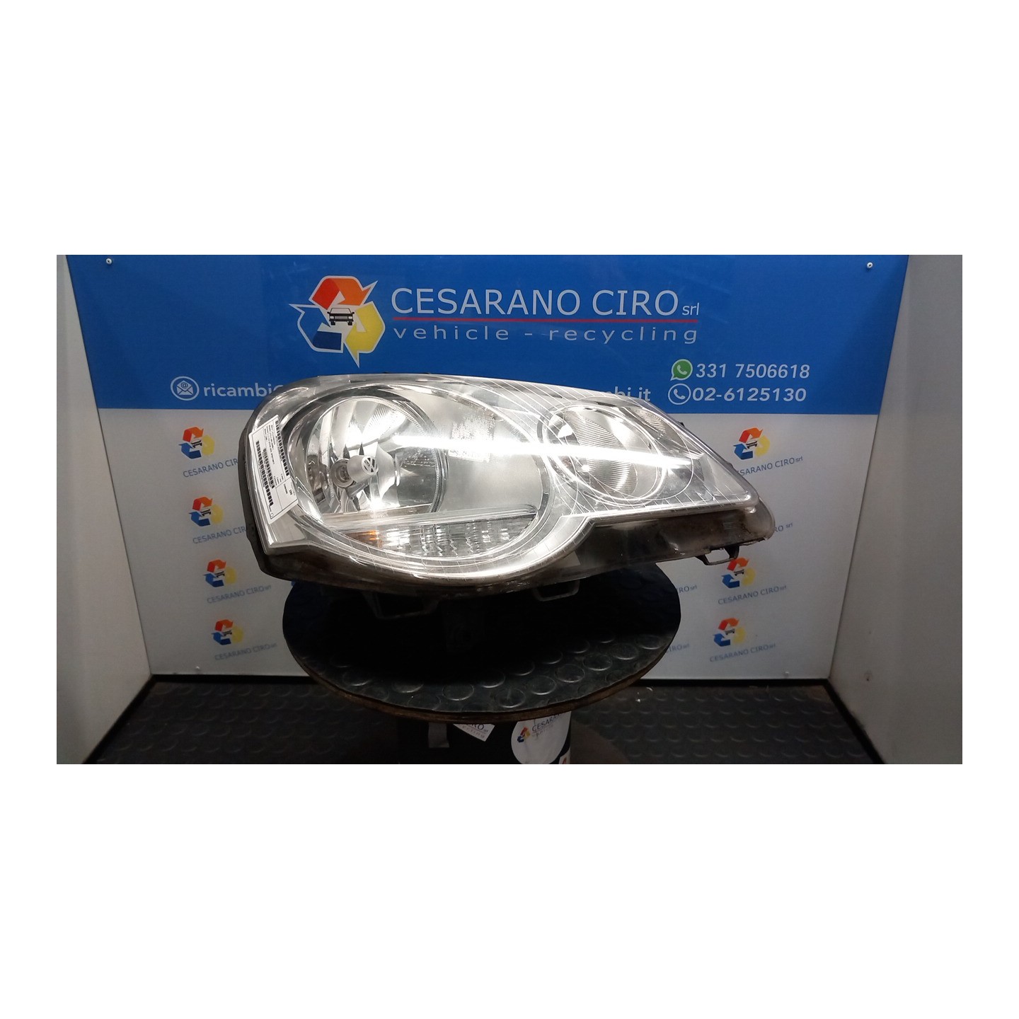 PROIETTORE VALEO DX. 019 VOLKSWAGEN POLO (9N) (04/05-) BME 6Q1941008AT