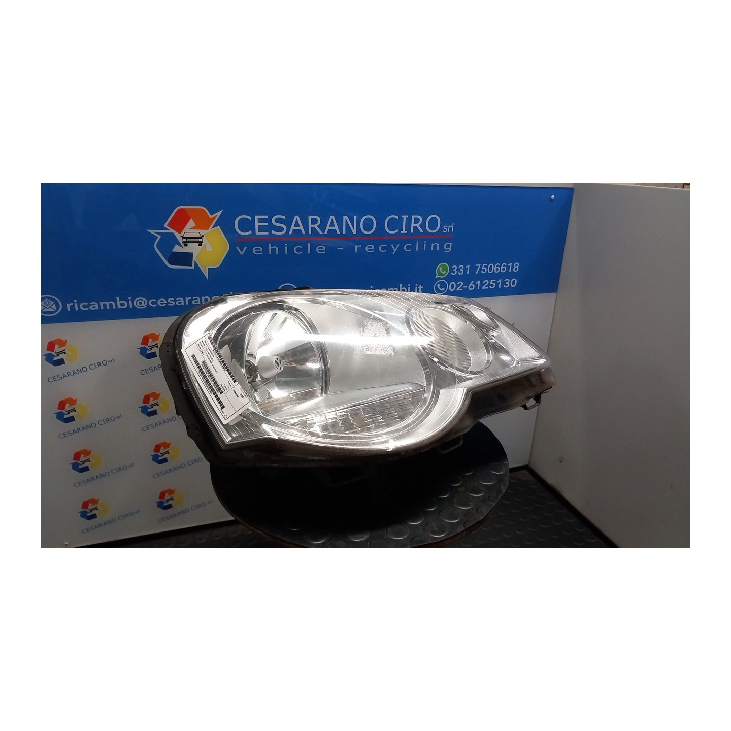 PROIETTORE VALEO DX. 019 VOLKSWAGEN POLO (9N) (04/05-) BME 6Q1941008AT