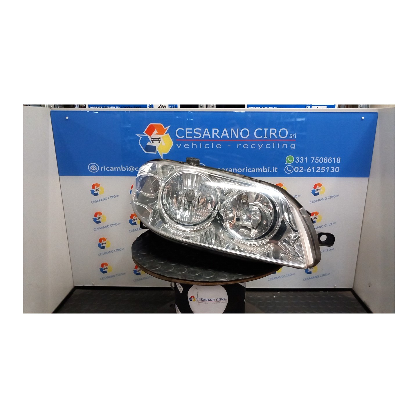 PROIETTORE DX. 024 FIAT PUNTO (2U) (07/03-01/07) 188A4000 51760025