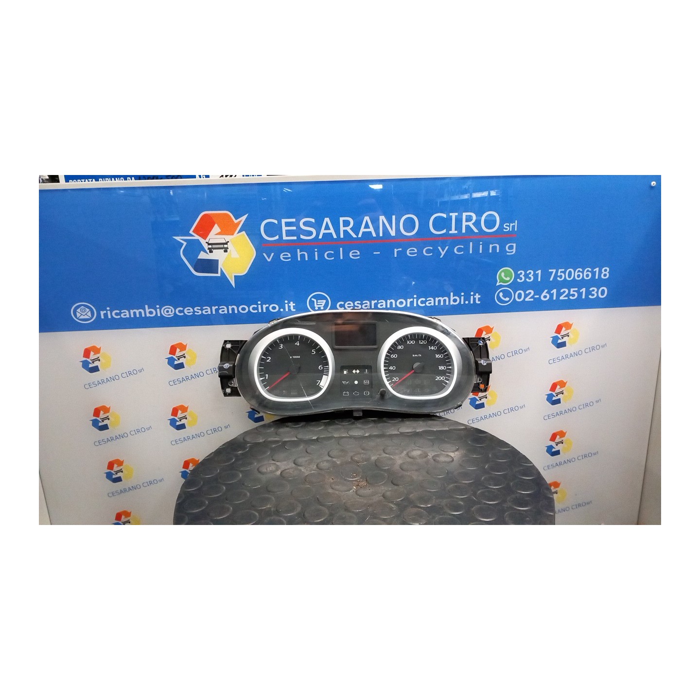 QUADRO STRUMENTI COMPL. 039 DACIA DUSTER (03/10-12/13) K4MA6 248100028R