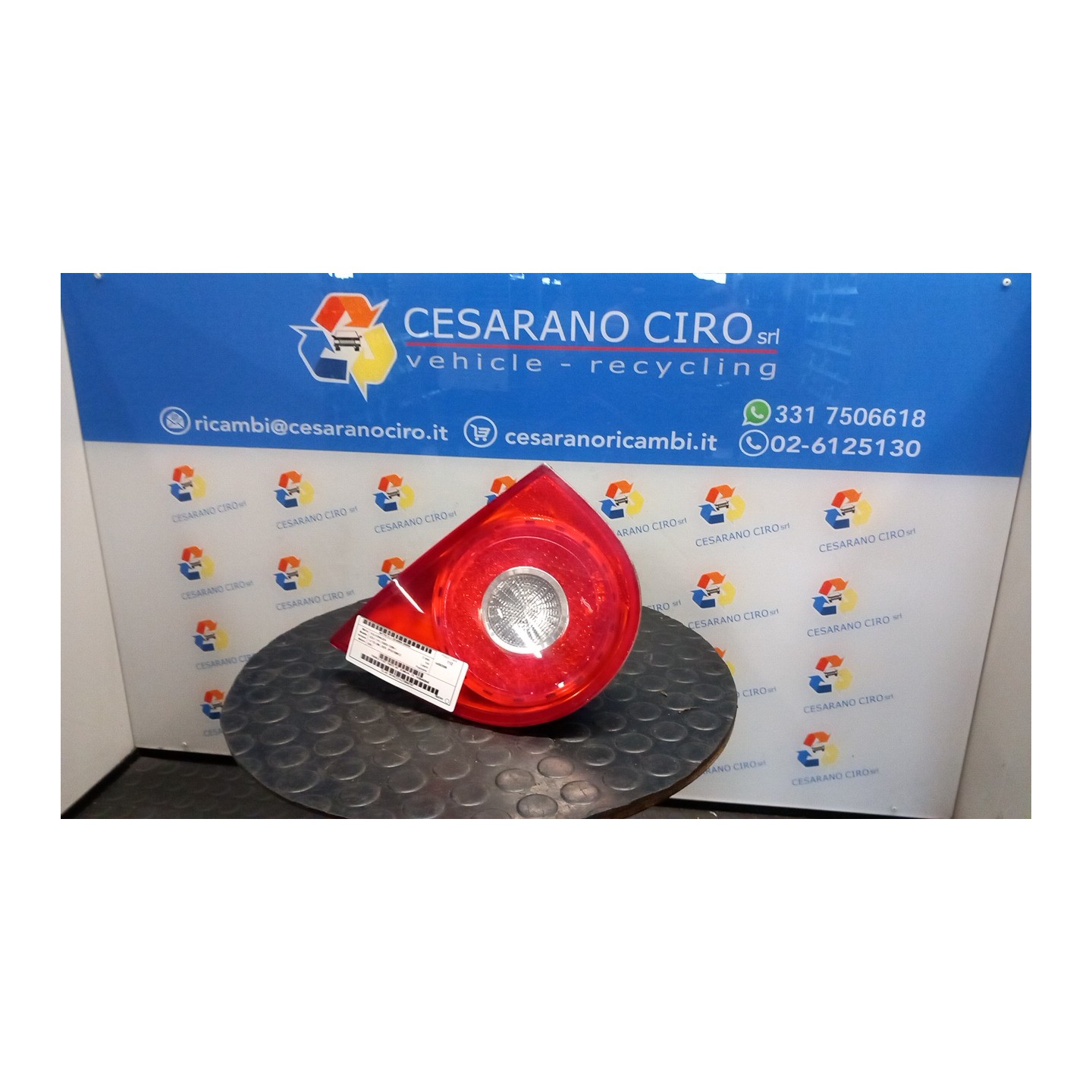 FANALE POST. PARTE INT. SEIMA/AL DX. 056 VOLKSWAGEN GOLF (1K) (10/03-12/09) BXE 1K6945094E