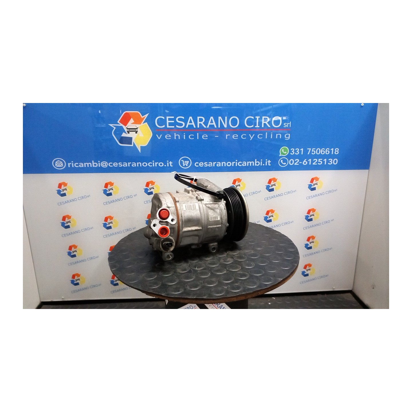 COMPRESSORE A/C C/A/C,C/A/C AUTO 058 FIAT BRAVO (3L) (01/07-03/10) 198A4000 51794515