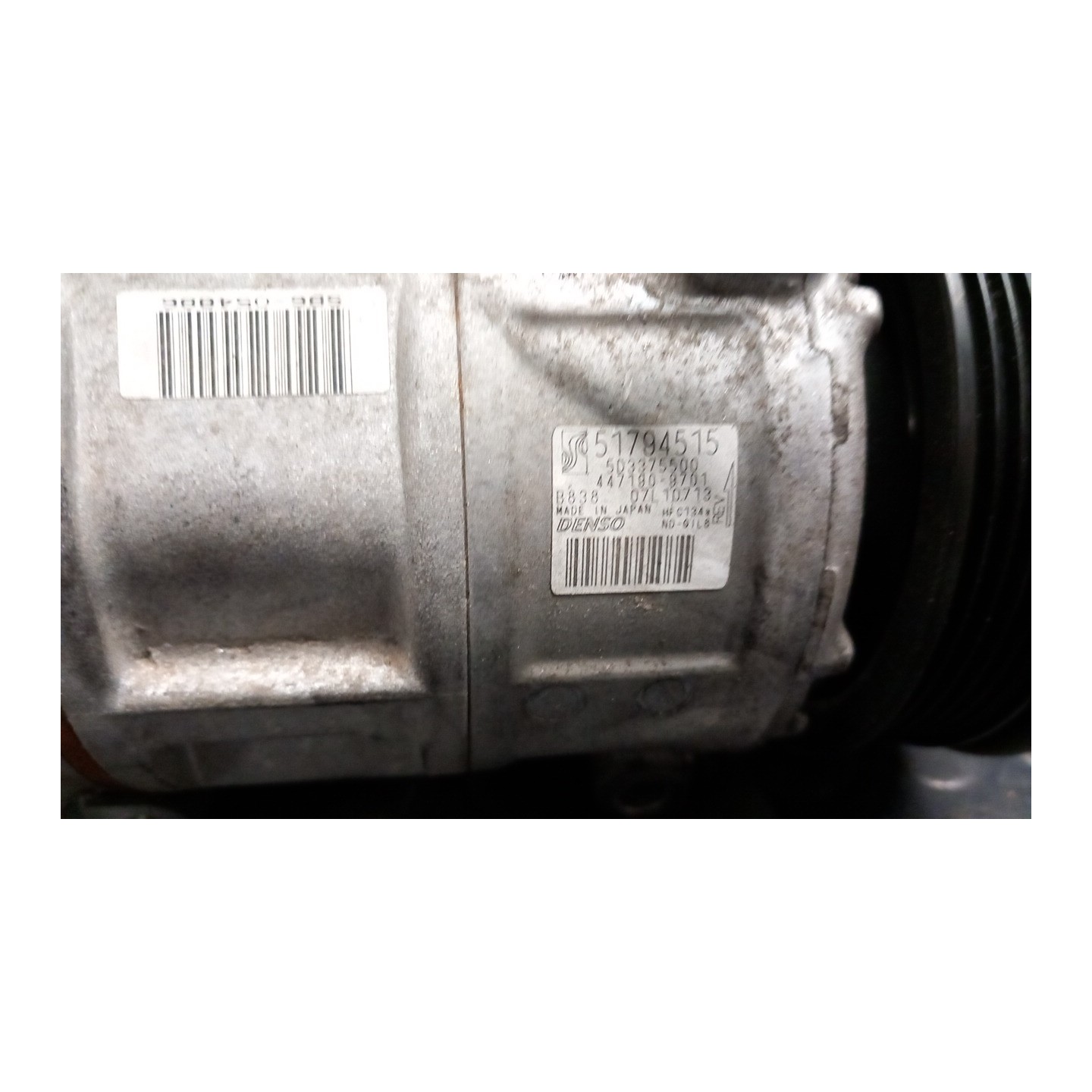 COMPRESSORE A/C C/A/C,C/A/C AUTO 058 FIAT BRAVO (3L) (01/07-03/10) 198A4000 51794515