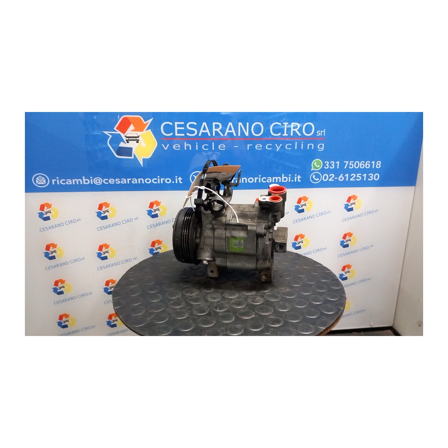 COMPRESSORE A/C 042 SUBARU IMPREZA 3A SERIE (10/07-12/12 EL15 73111FG000