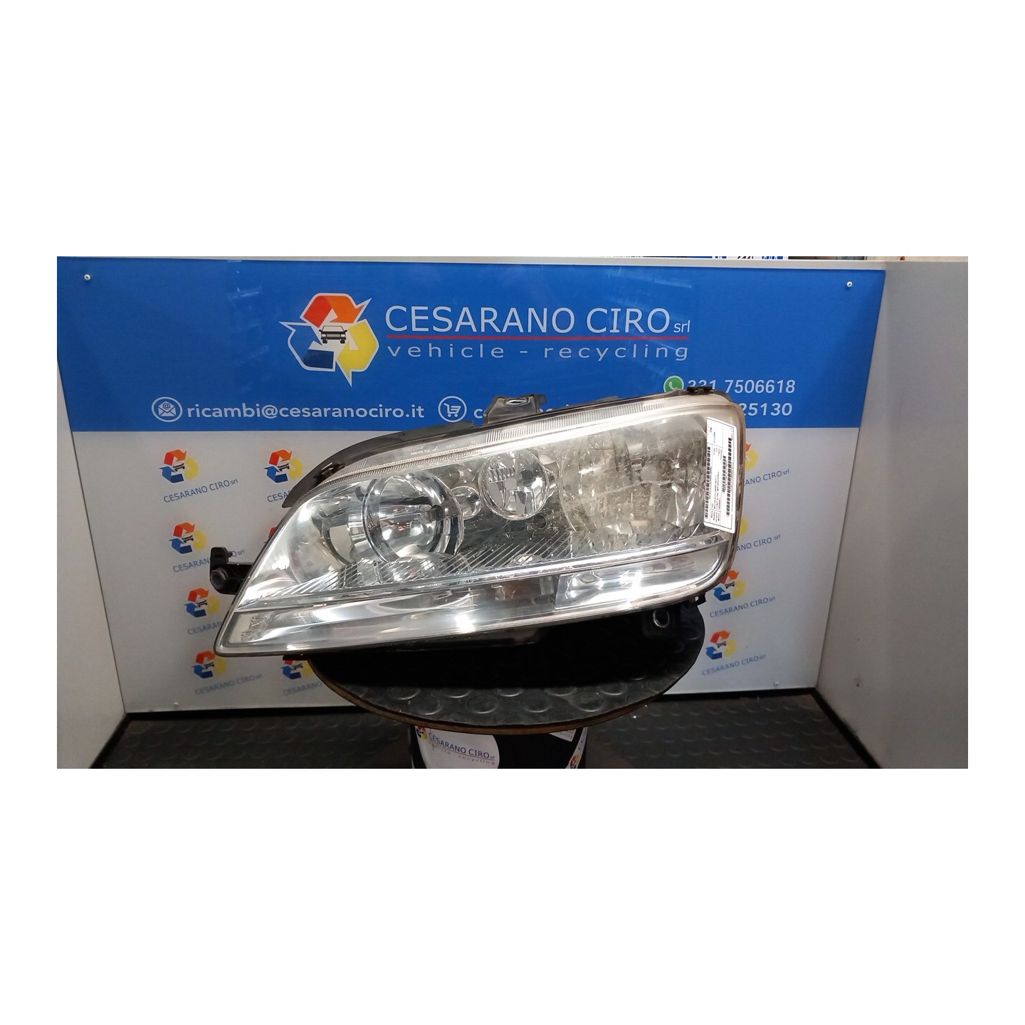 PROIETTORE SX. 063 FIAT MULTIPLA (1F) (05/04-04/12) 186A9000 51780722