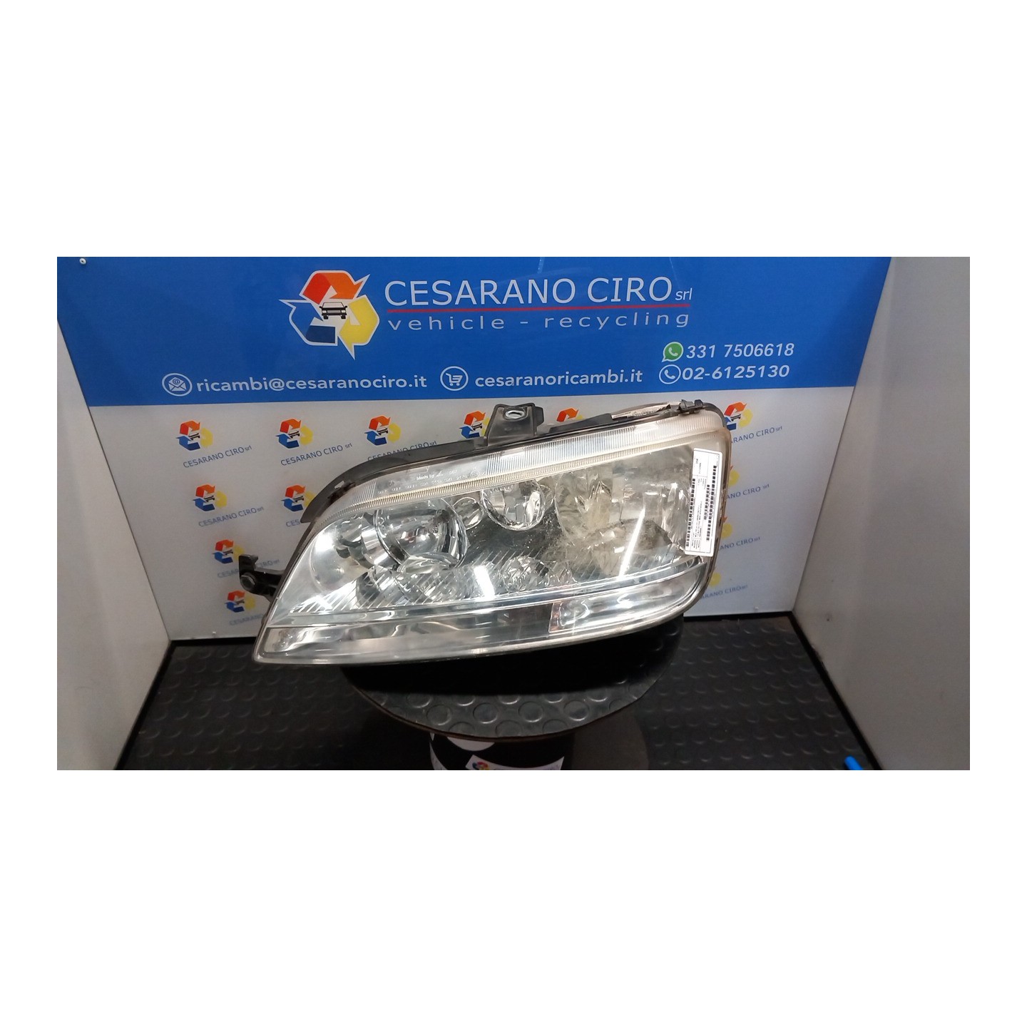 PROIETTORE SX. 063 FIAT MULTIPLA (1F) (05/04-04/12) 186A9000 51780722