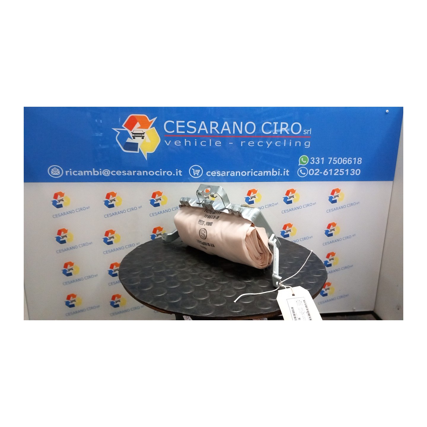 DISPOSITIVO AIRBAG LATO PASSEGGERO 064 TOYOTA YARIS (09/11-02/15) 1NZ-FXE 739600D111